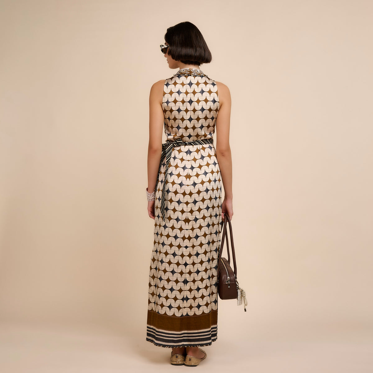 Crème Ivory MAXI DRESS | FESTIVE EDIT