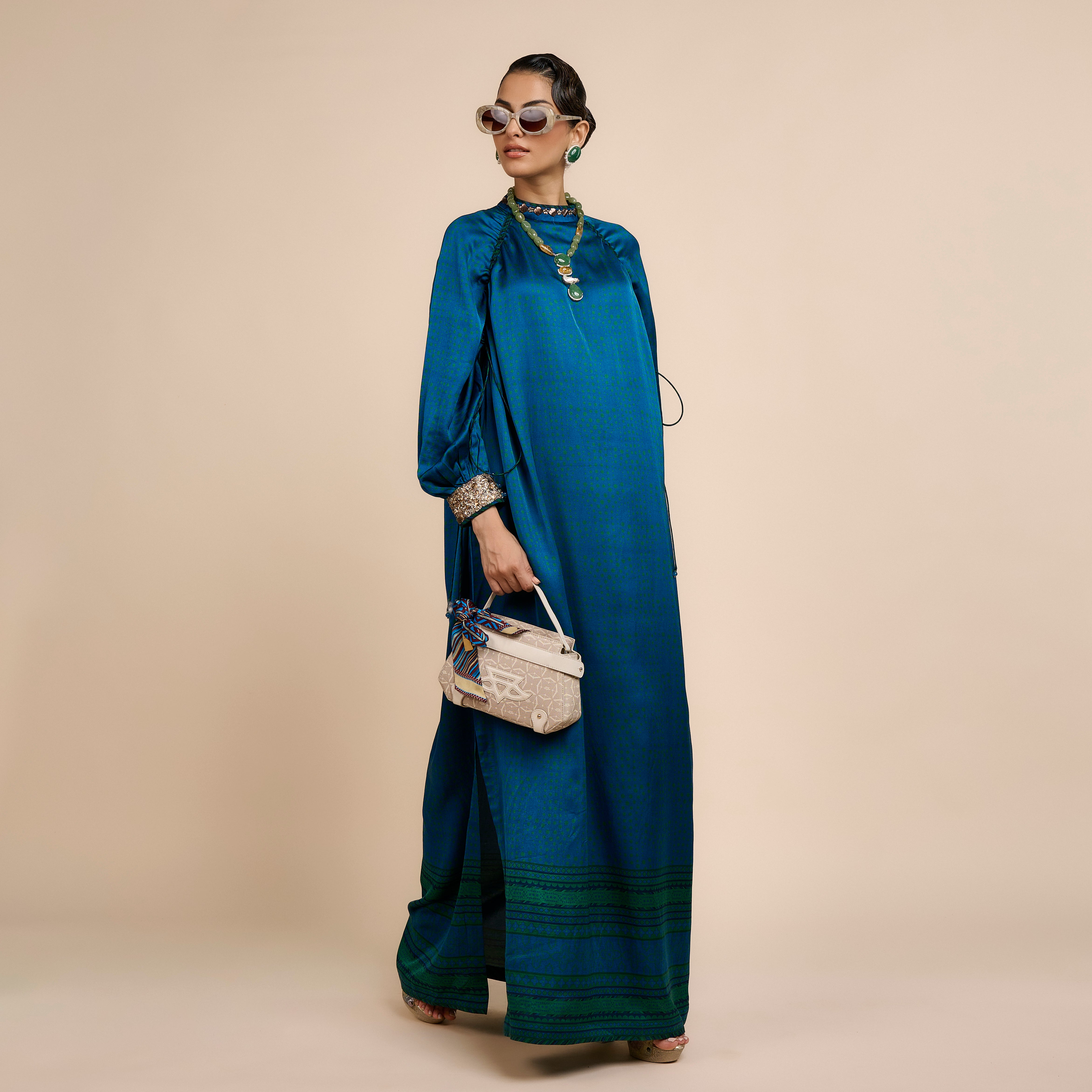 Cobalt Blue Kaftan | Nau
