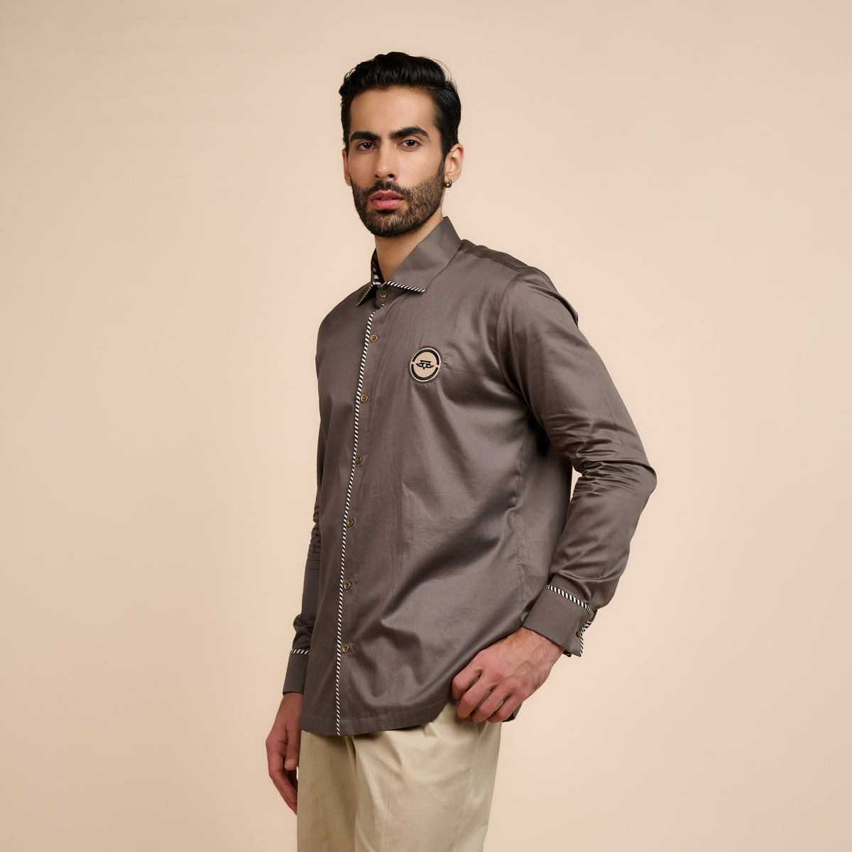 NUGREY SHIRT | Festive Edit