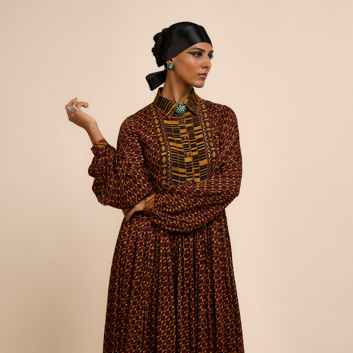 RUST MAXI DRESS | FESTIVE EDIT