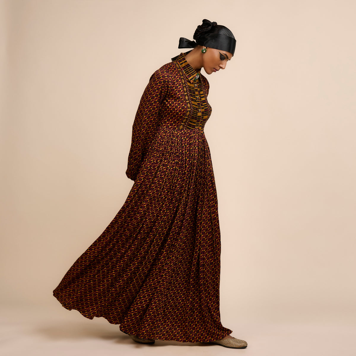 RUST MAXI DRESS | FESTIVE EDIT