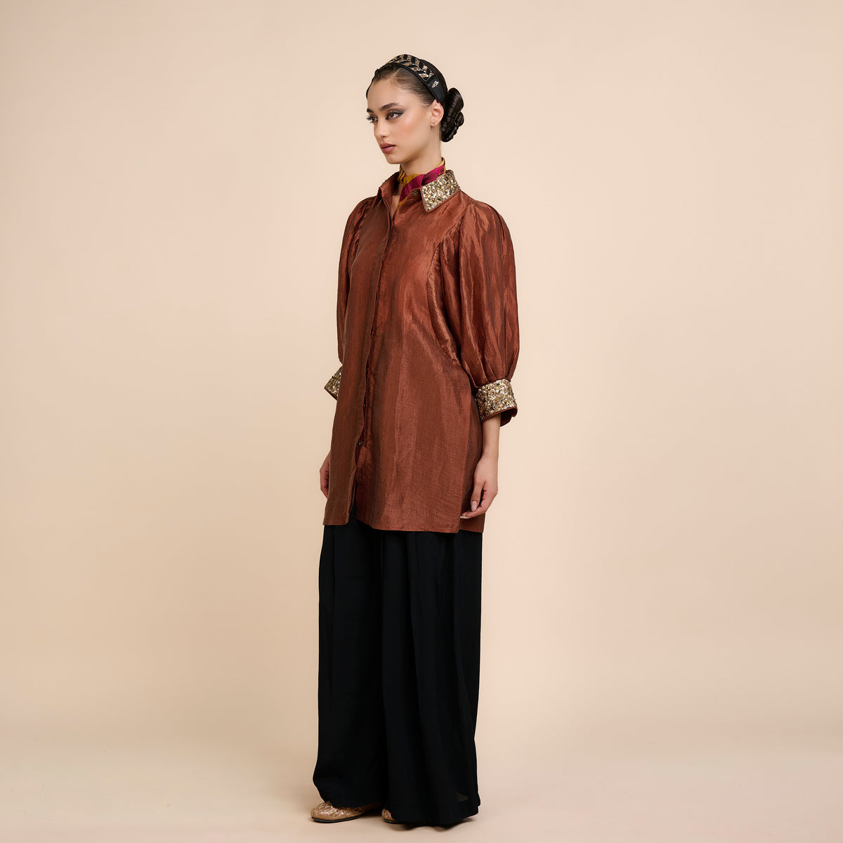 RUST RED TUNIC | FESTIVE EDIT