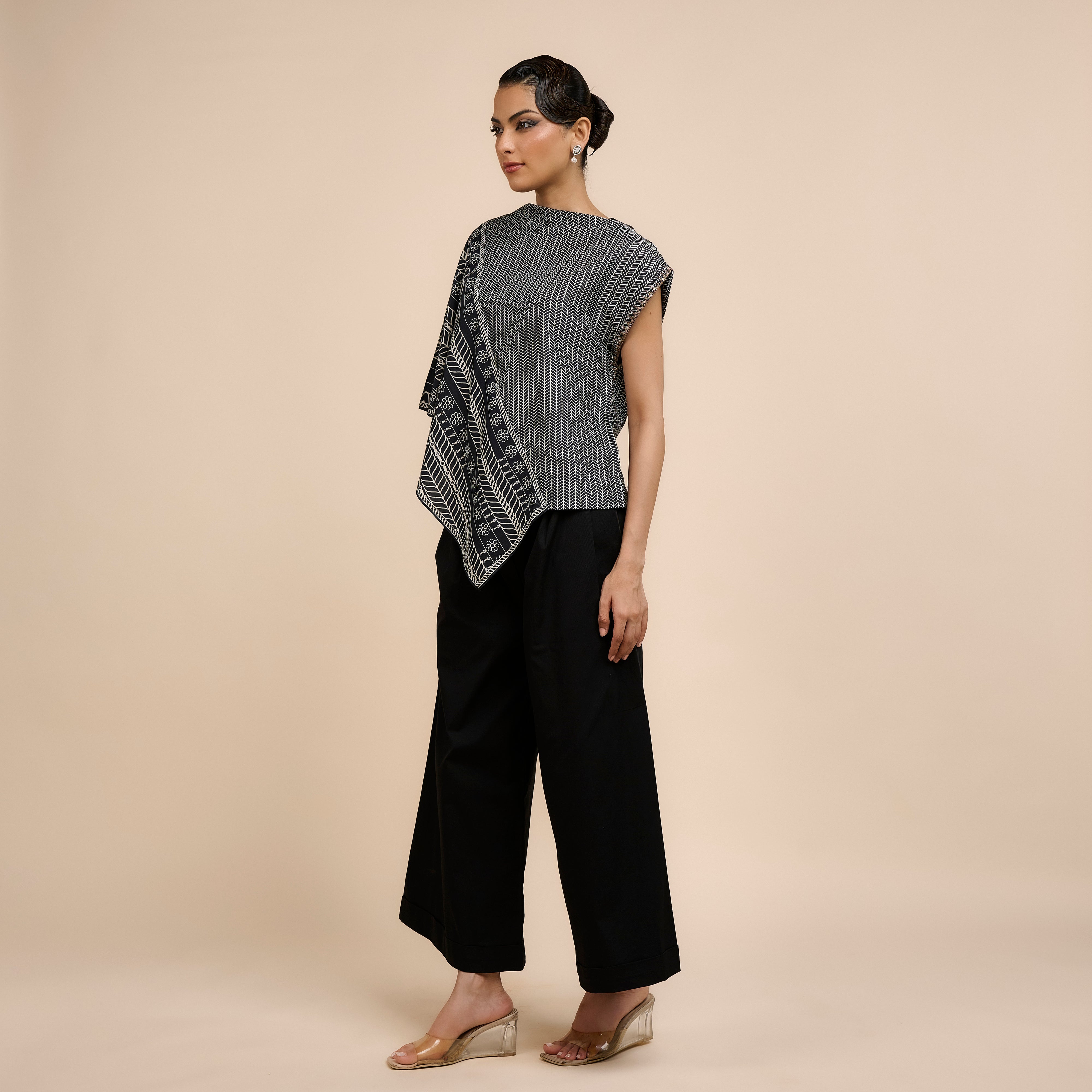 Chevron Flap Top | Nau