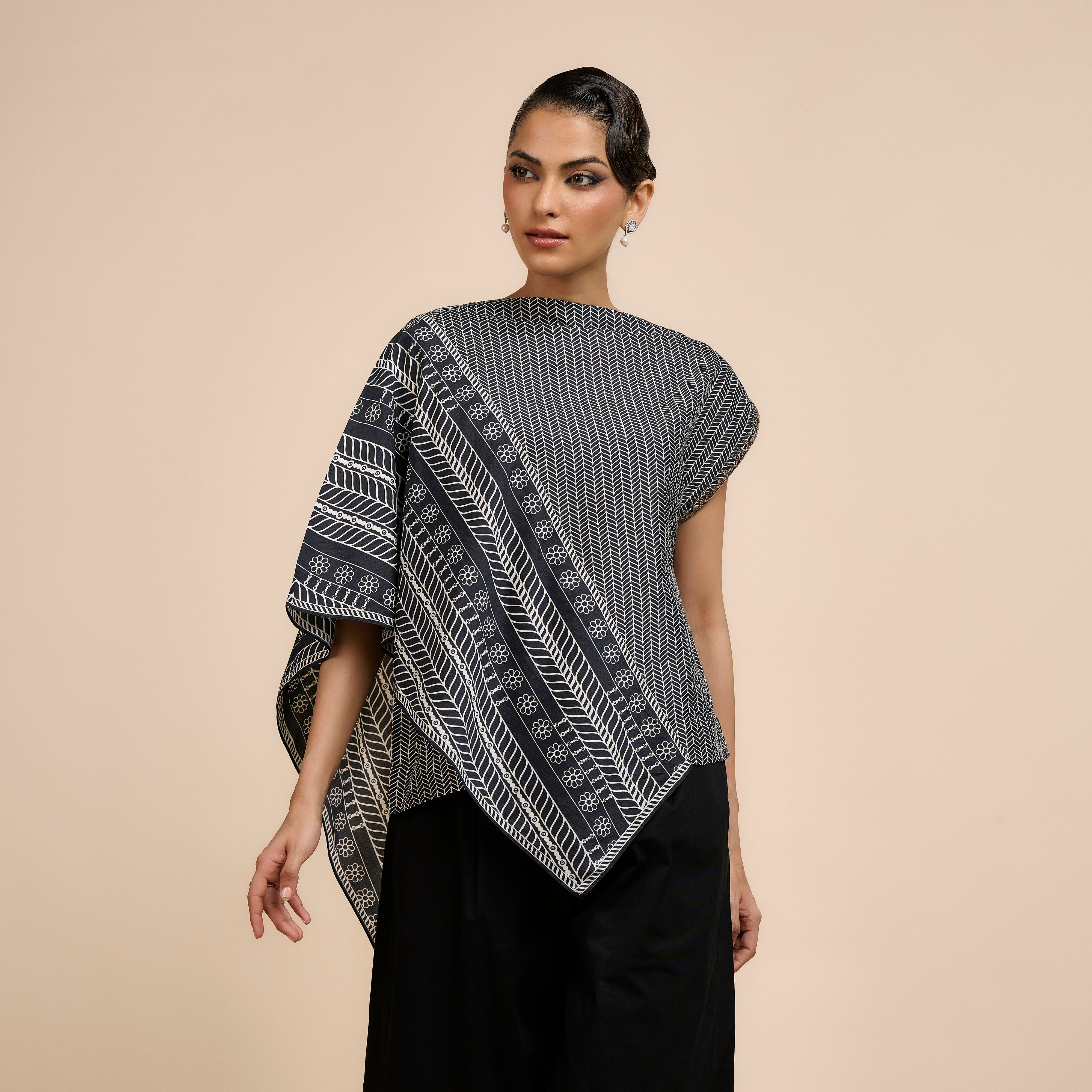 Chevron Flap Top | Nau