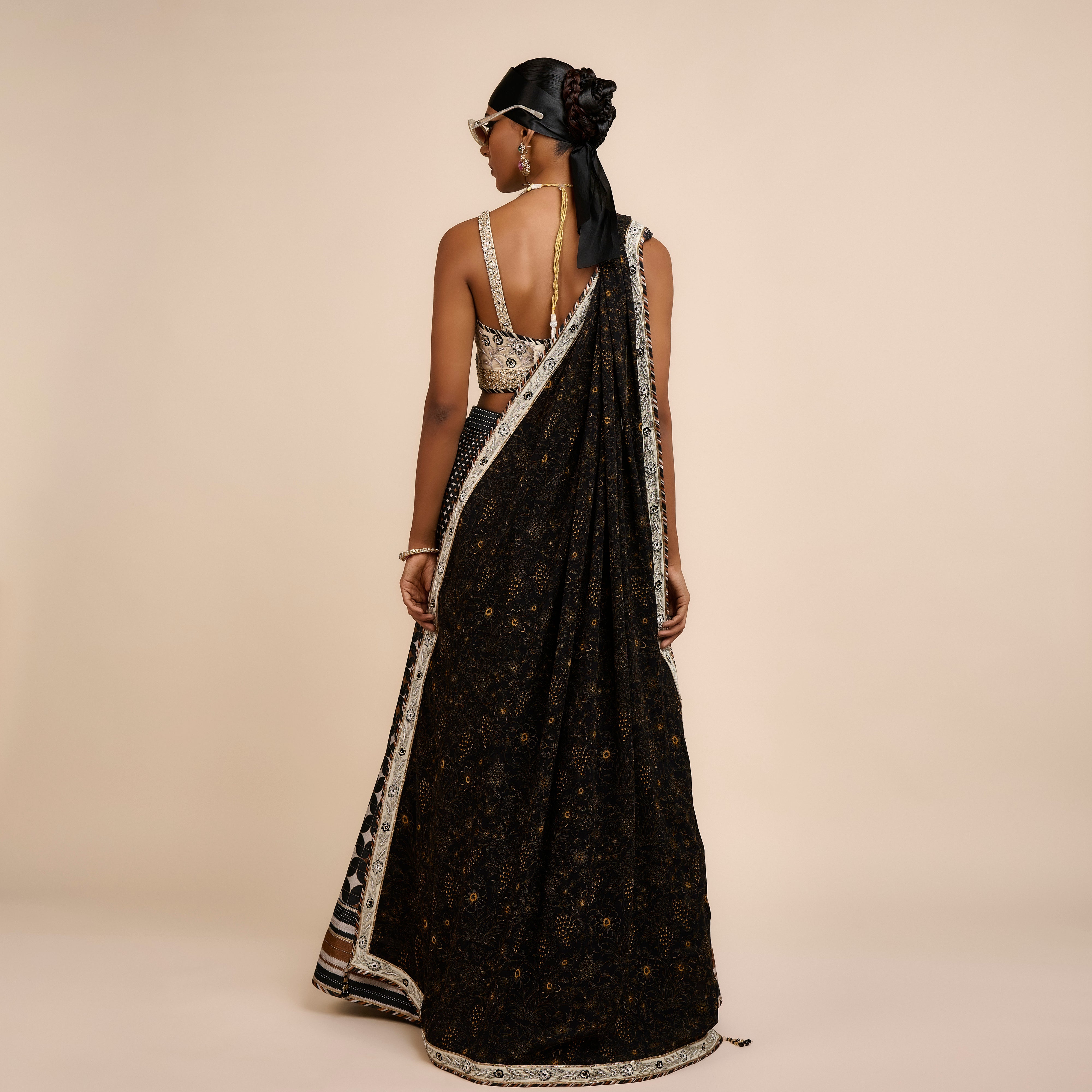 Black - Ochre Stole | Nau