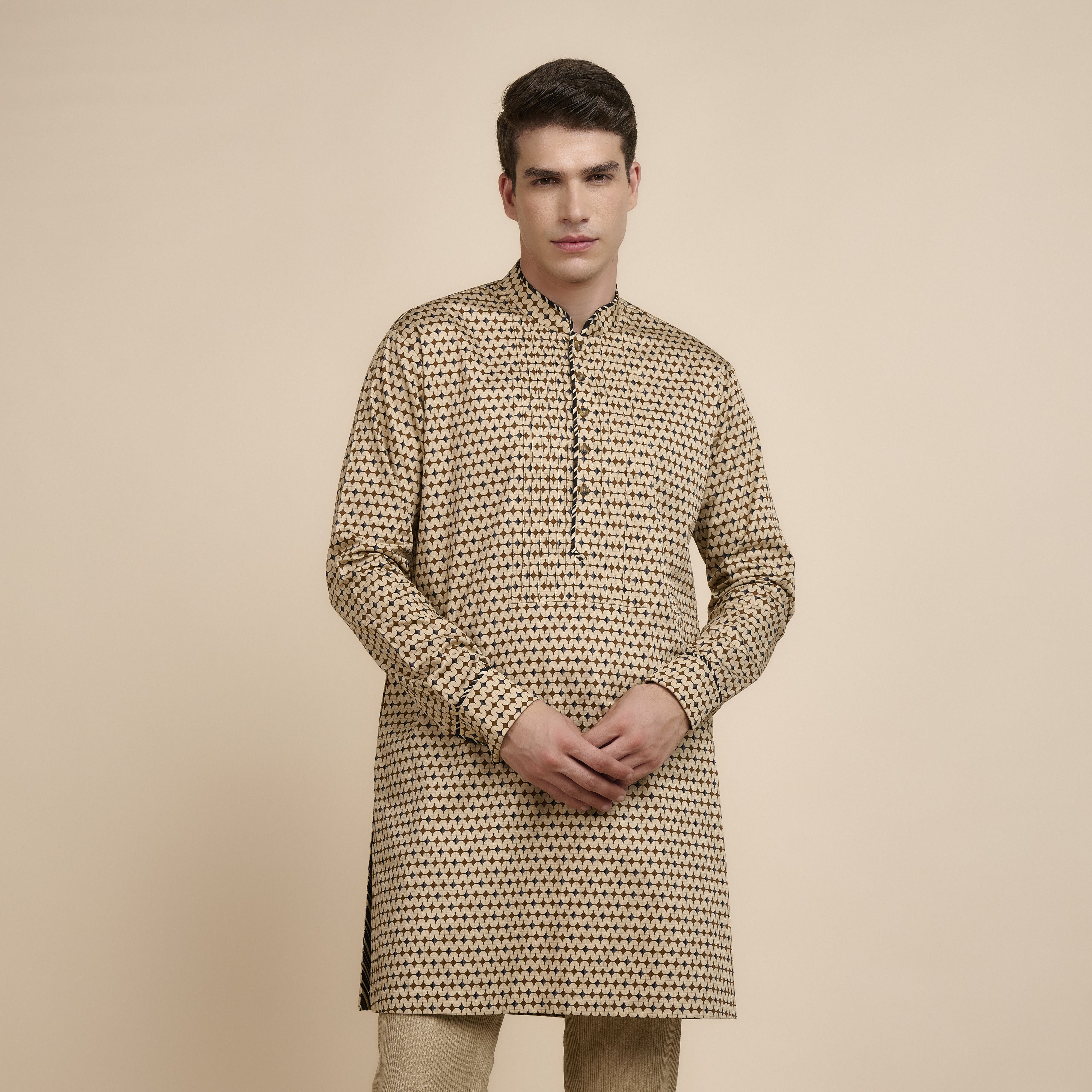 Multicoloured Printed Kurta | Nau