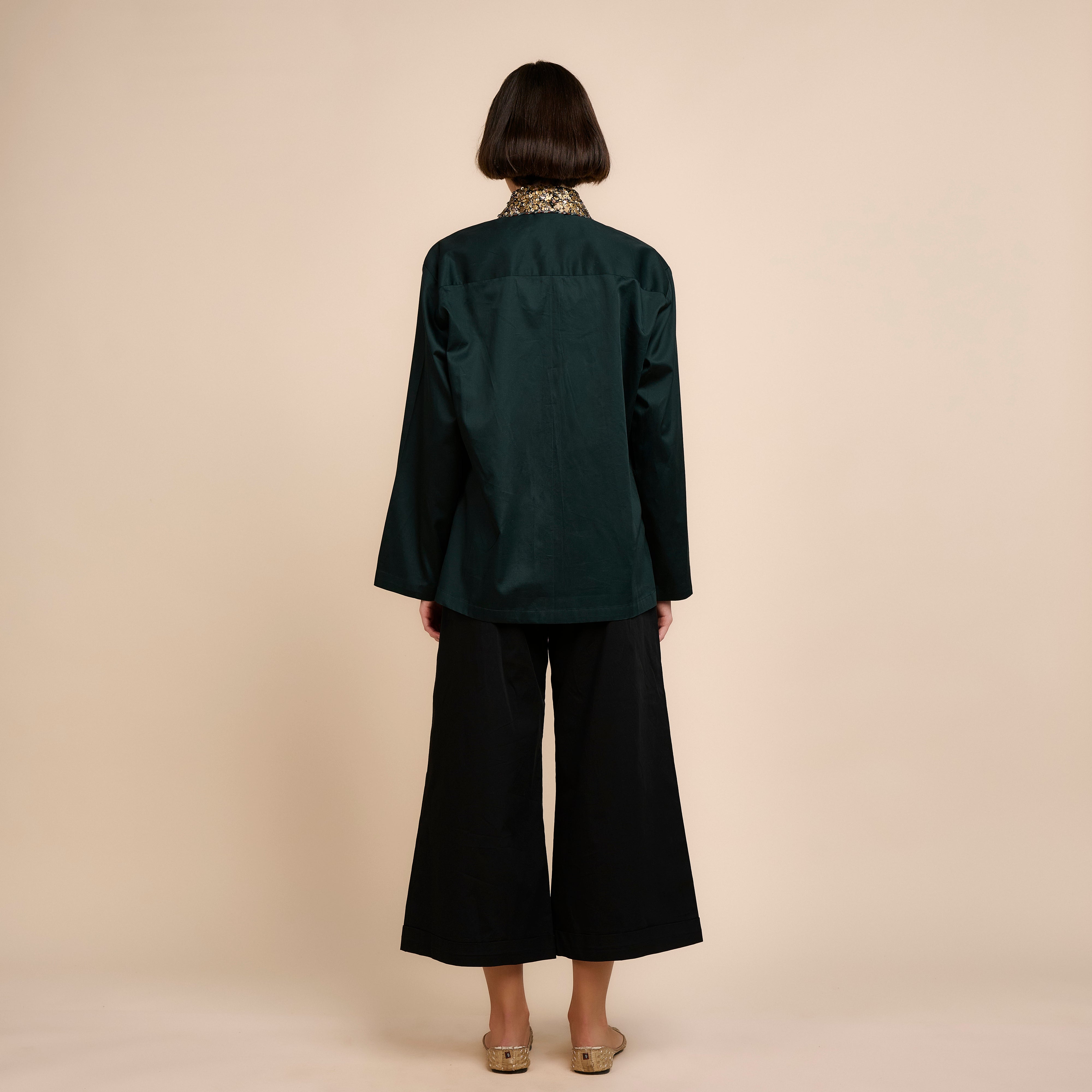 Emerald Green Top | Nau