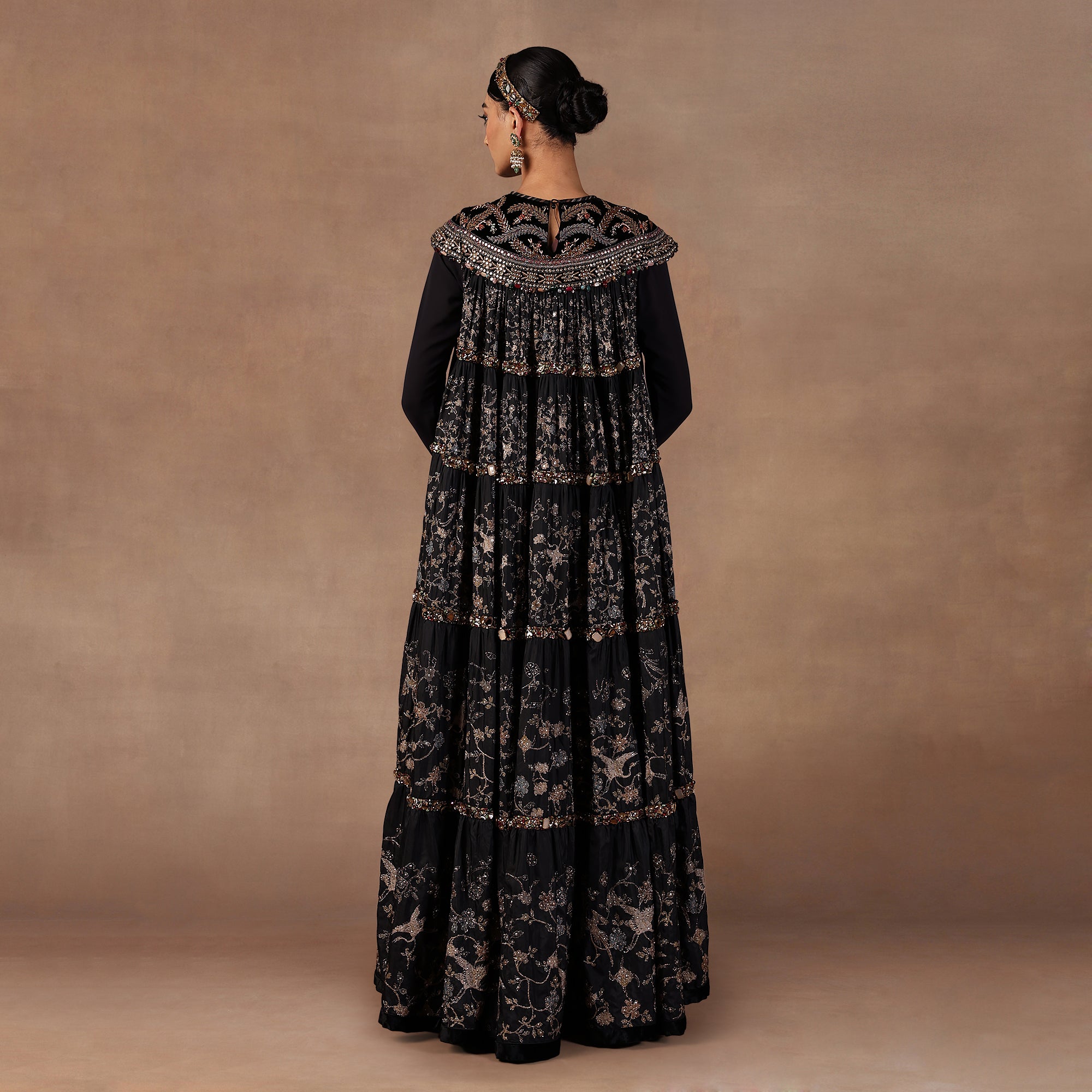 Jewlled Black Dress | EAST
