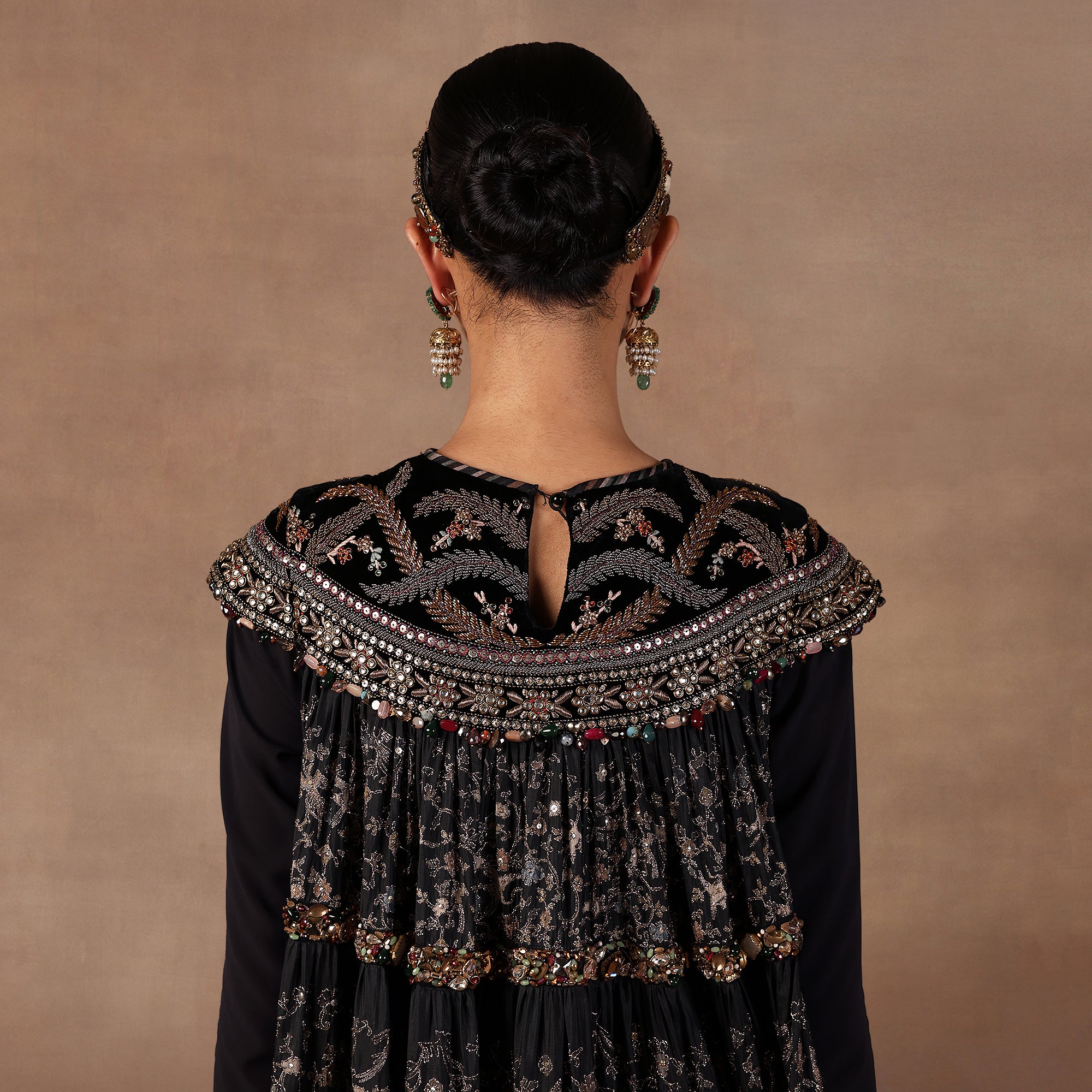 Jewlled Black Dress | EAST