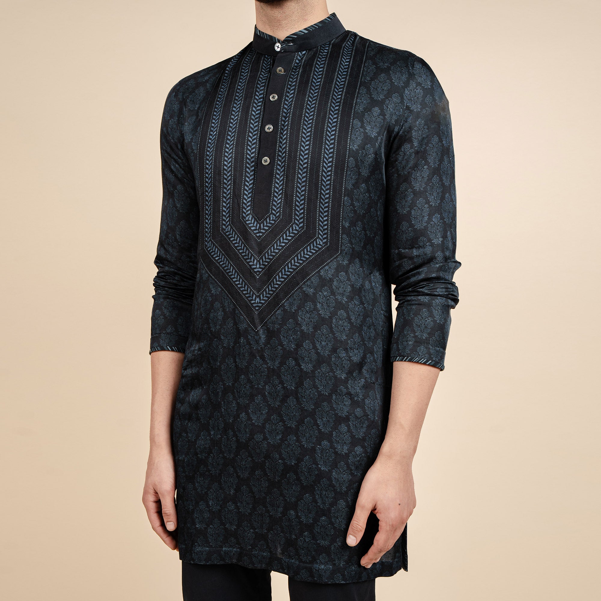 Midnight Blue Kurta | CHAR
