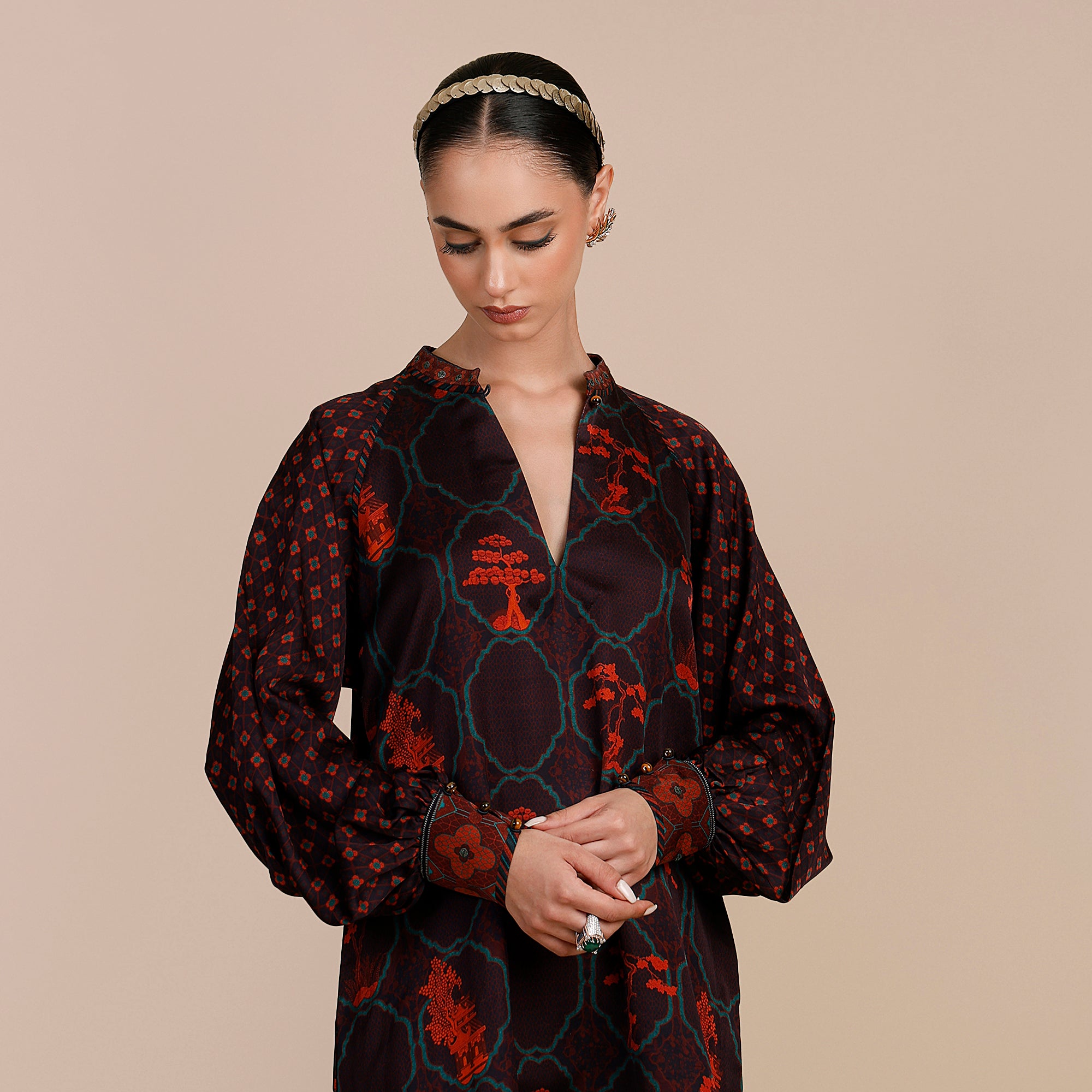 Midnight Blue Long Top | SATT