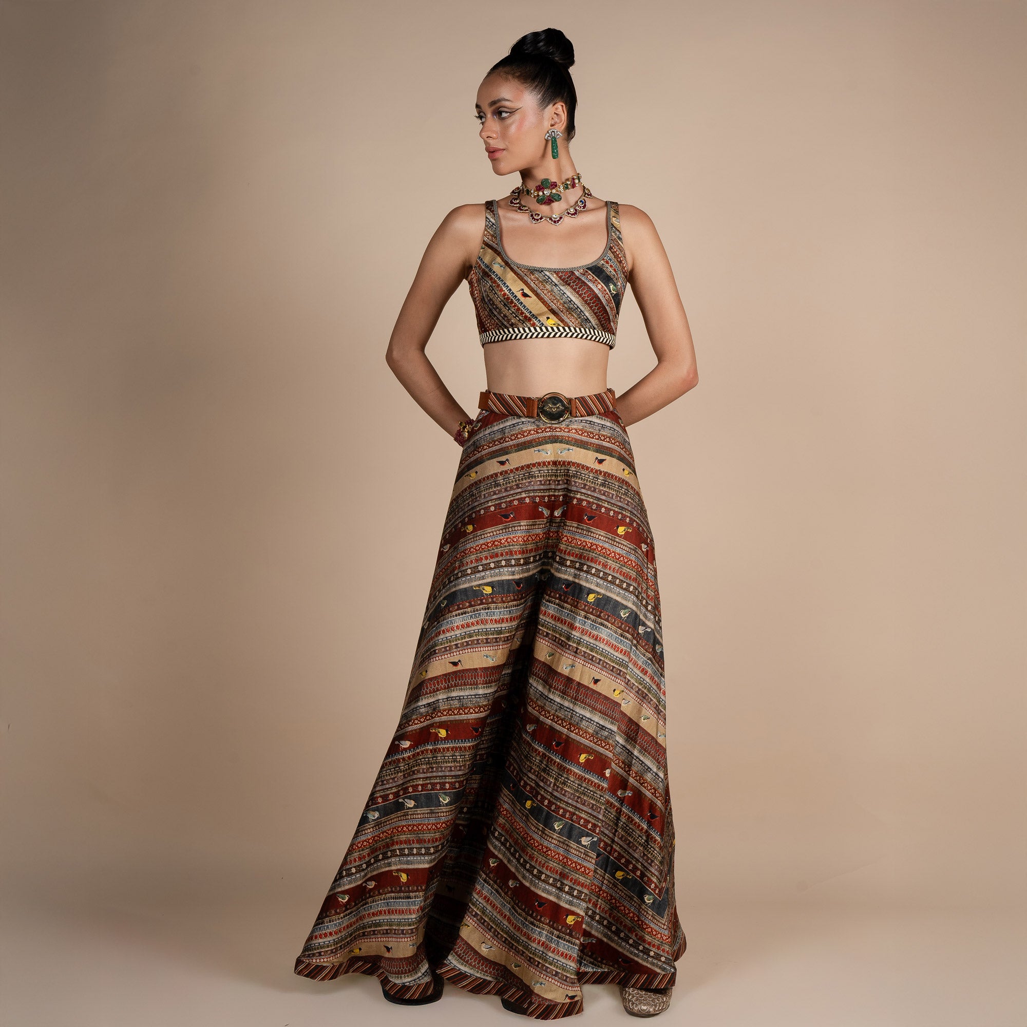 Multi-Hued Sharara Set | PANJ