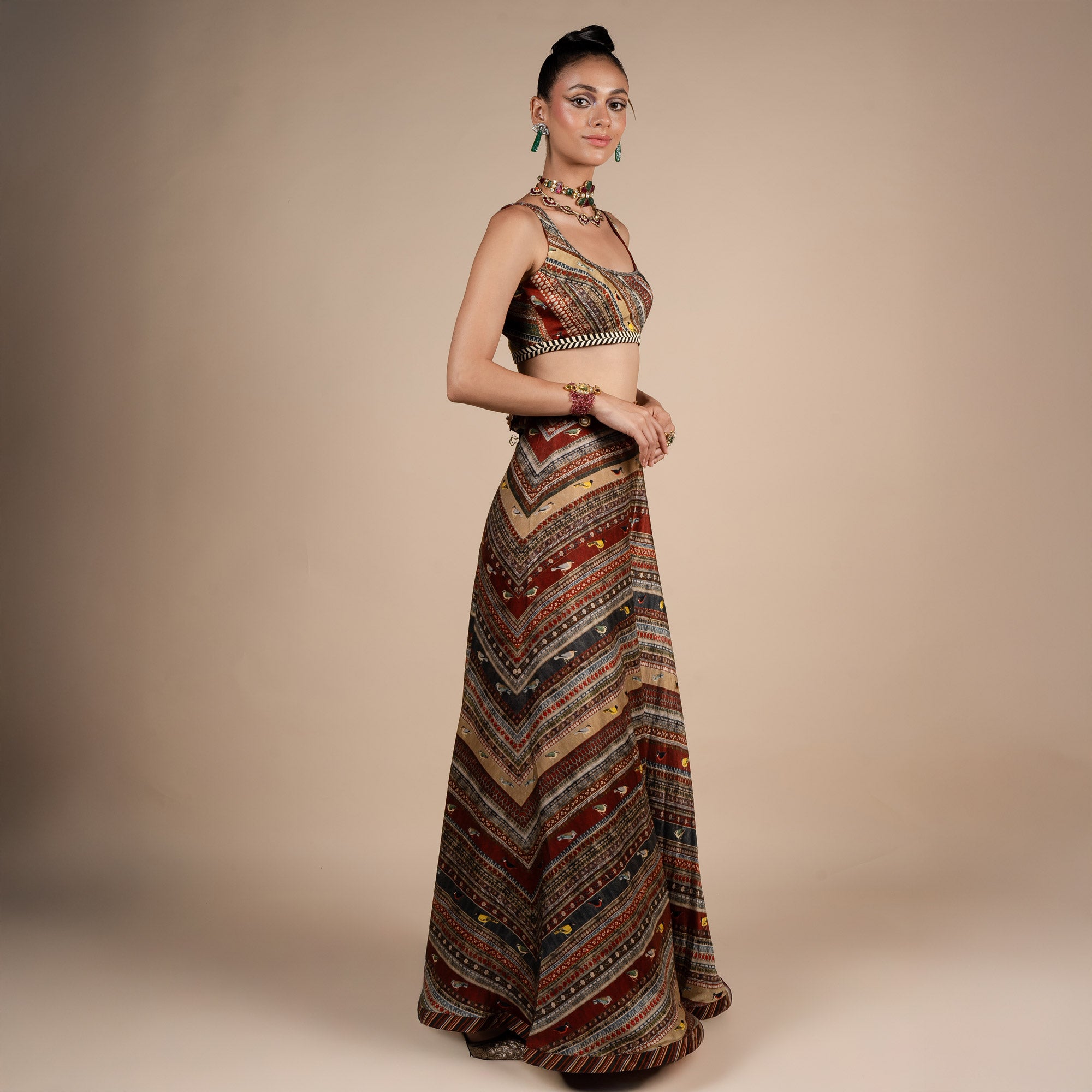 Multi-Hued Sharara Set | PANJ