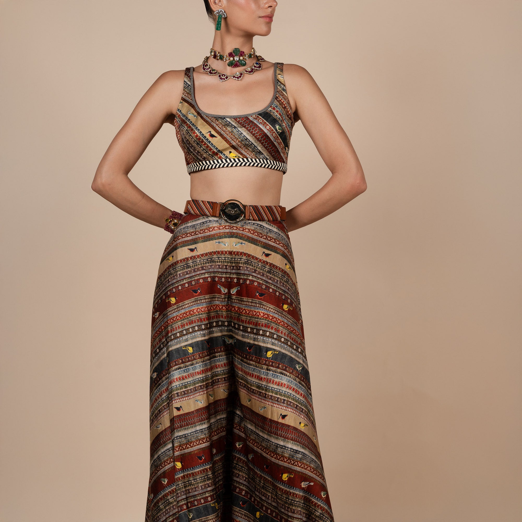 Multi-Hued Sharara Set | PANJ