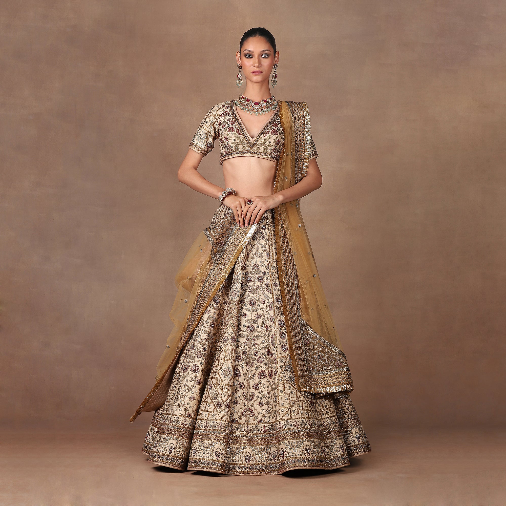 Nugrey - Amber Lehenga Set | MURAQQA