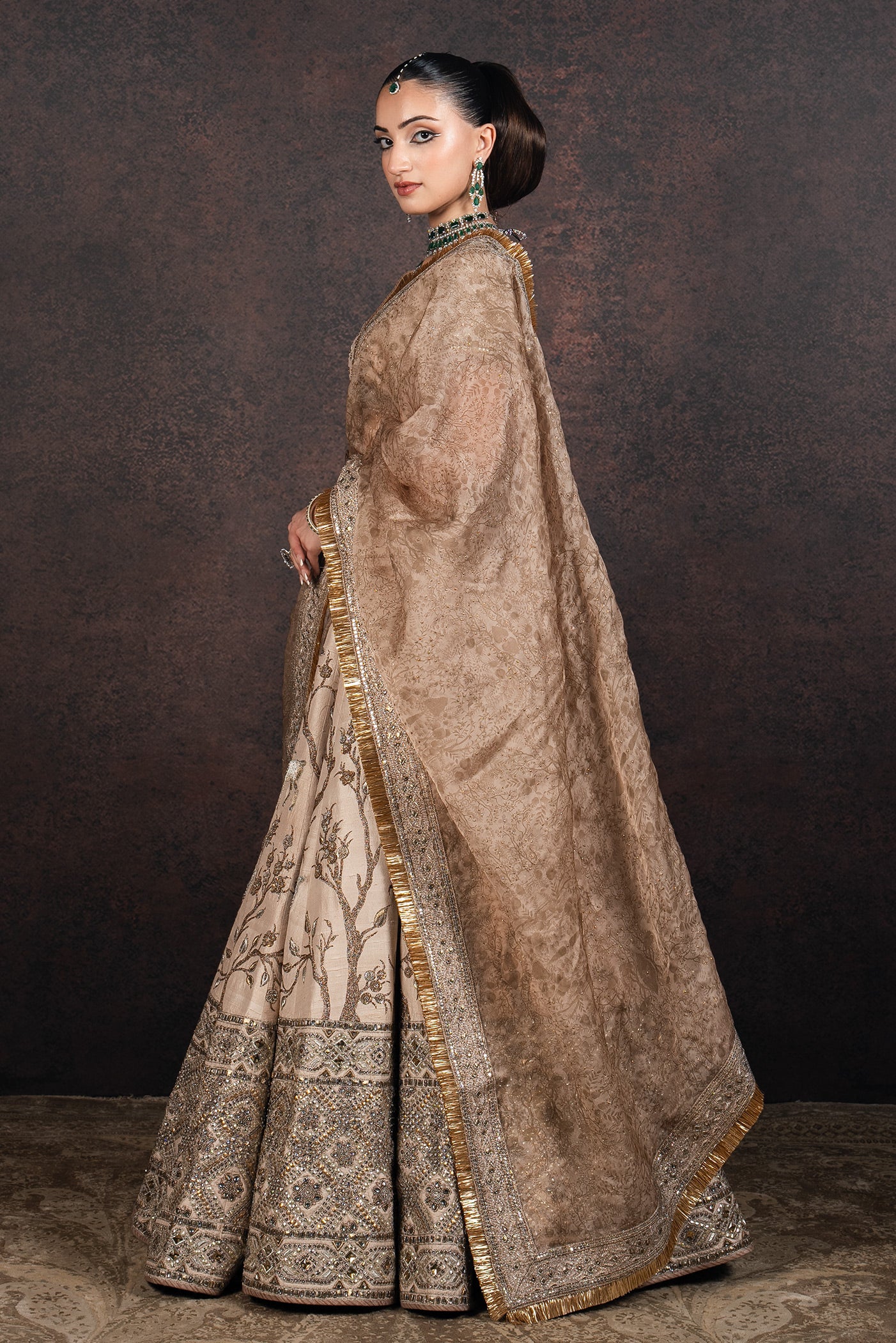Nugrey Lehenga Set | MURAQQA