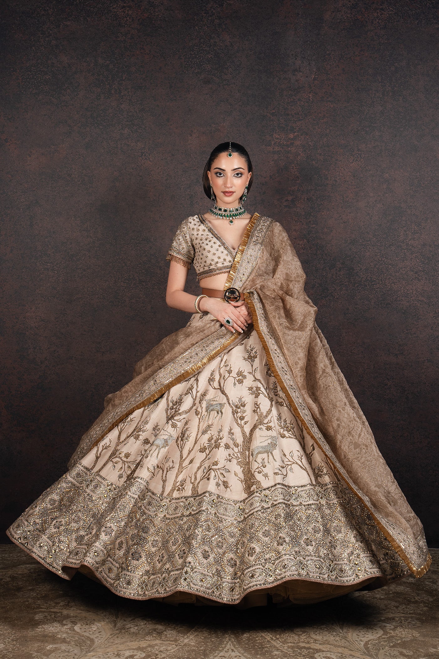 Nugrey Lehenga Set | MURAQQA
