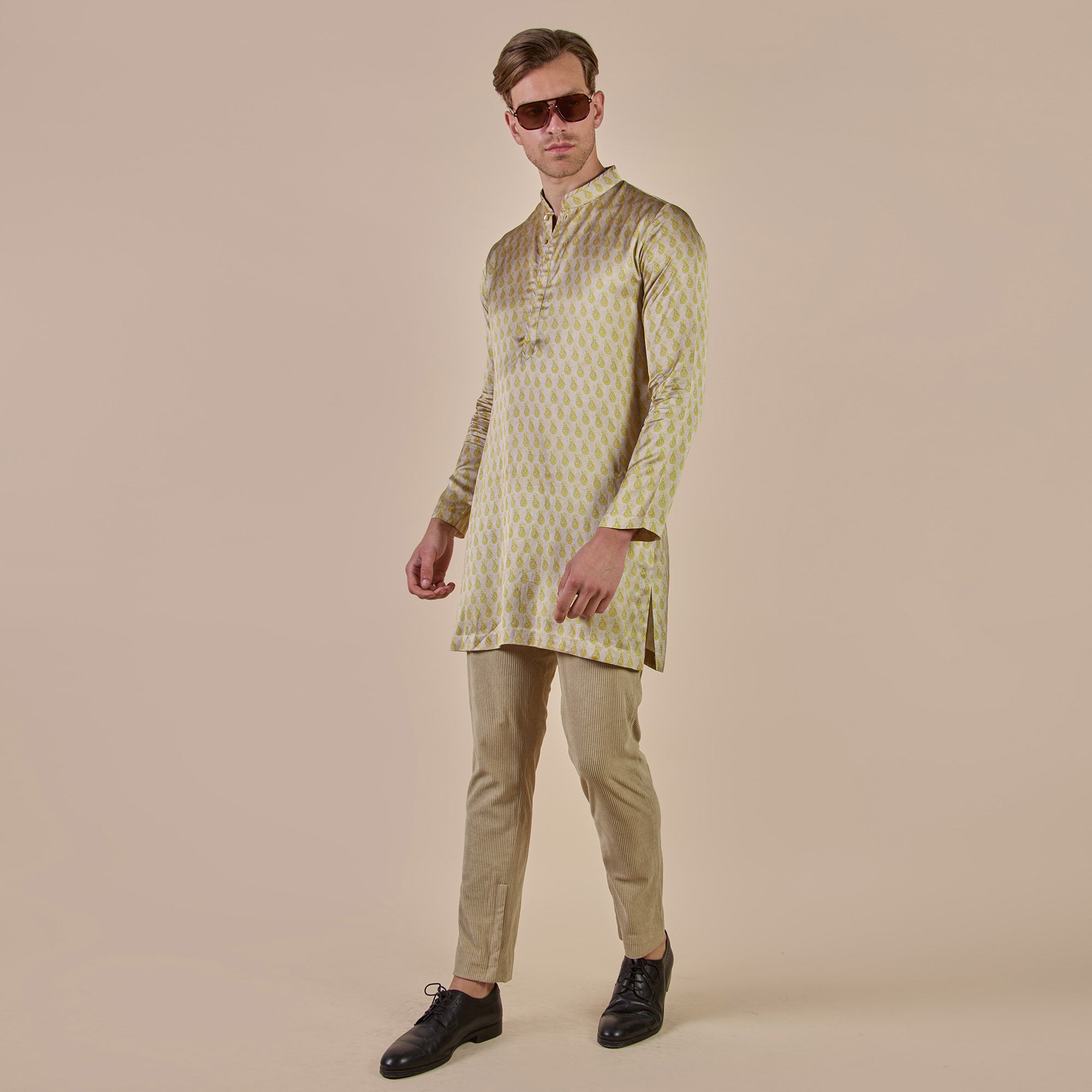 Olive Yellow Kurta | CHHĒ