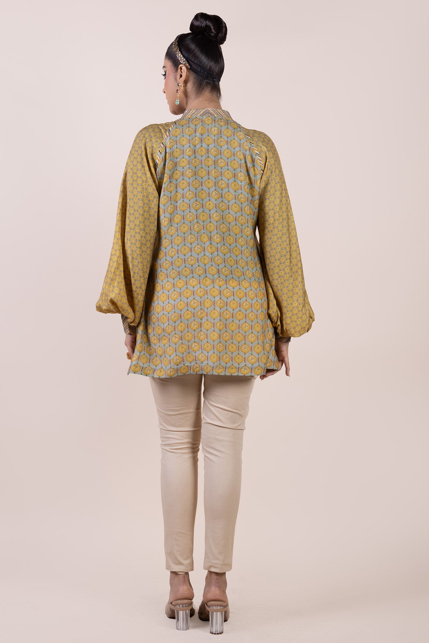 Olive Yellow Long Top | CHHĒ