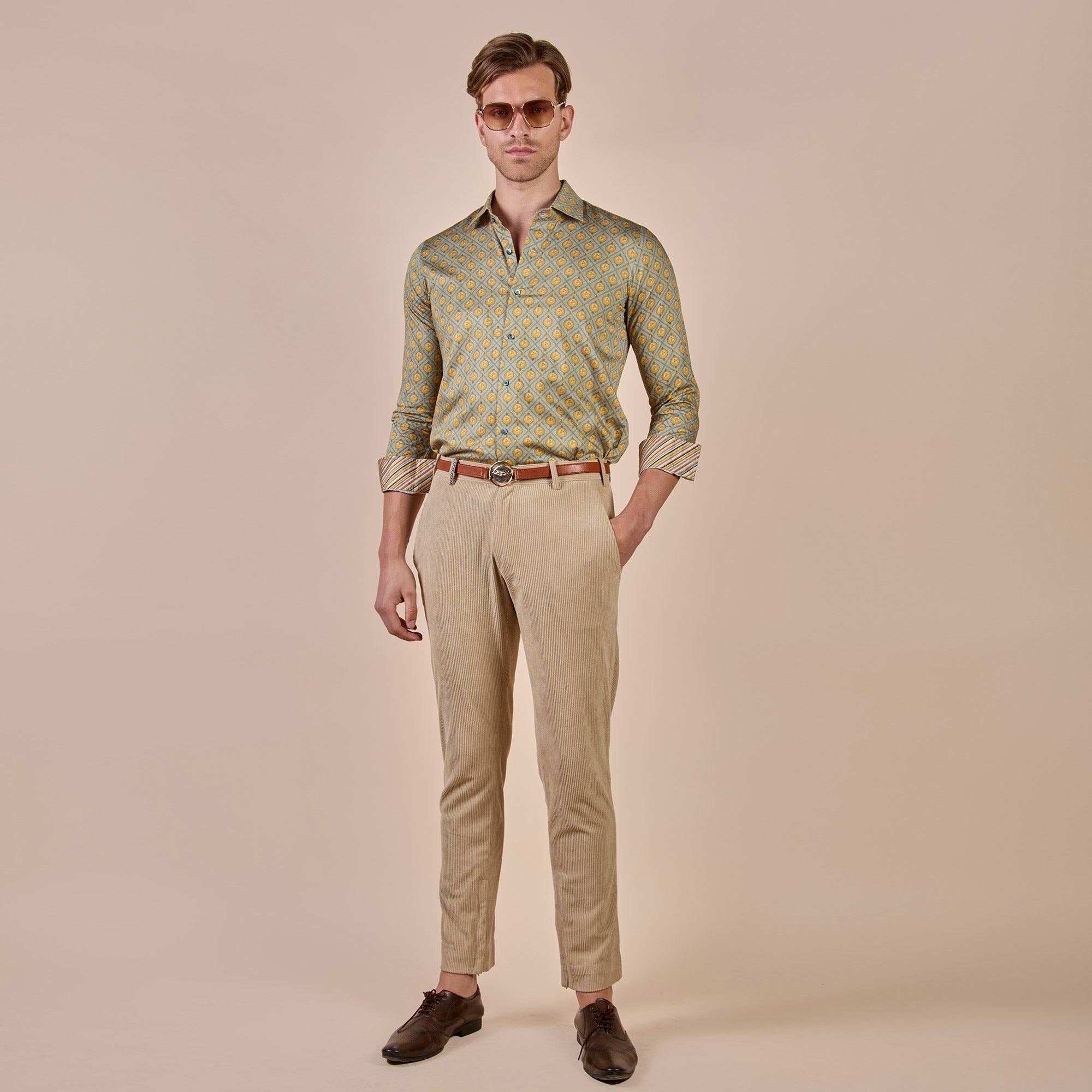 Olive Yellow Shirt | CHHĒ