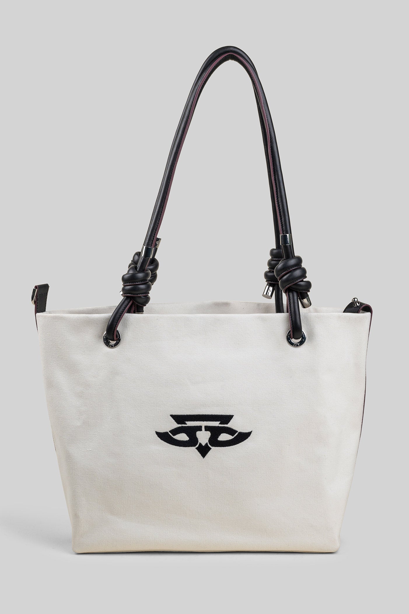 Pearl Ivory Canvas Tote Shopper