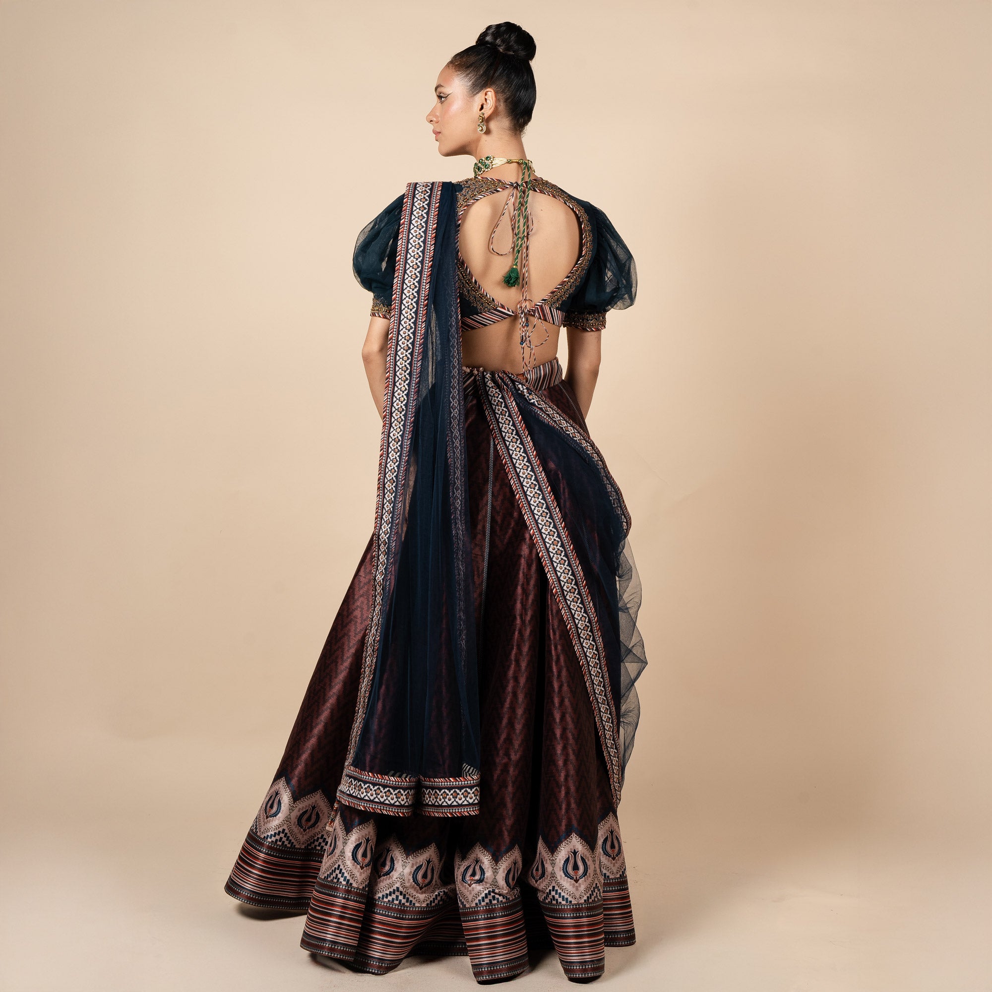 Prussian Blue Stole | PANJ