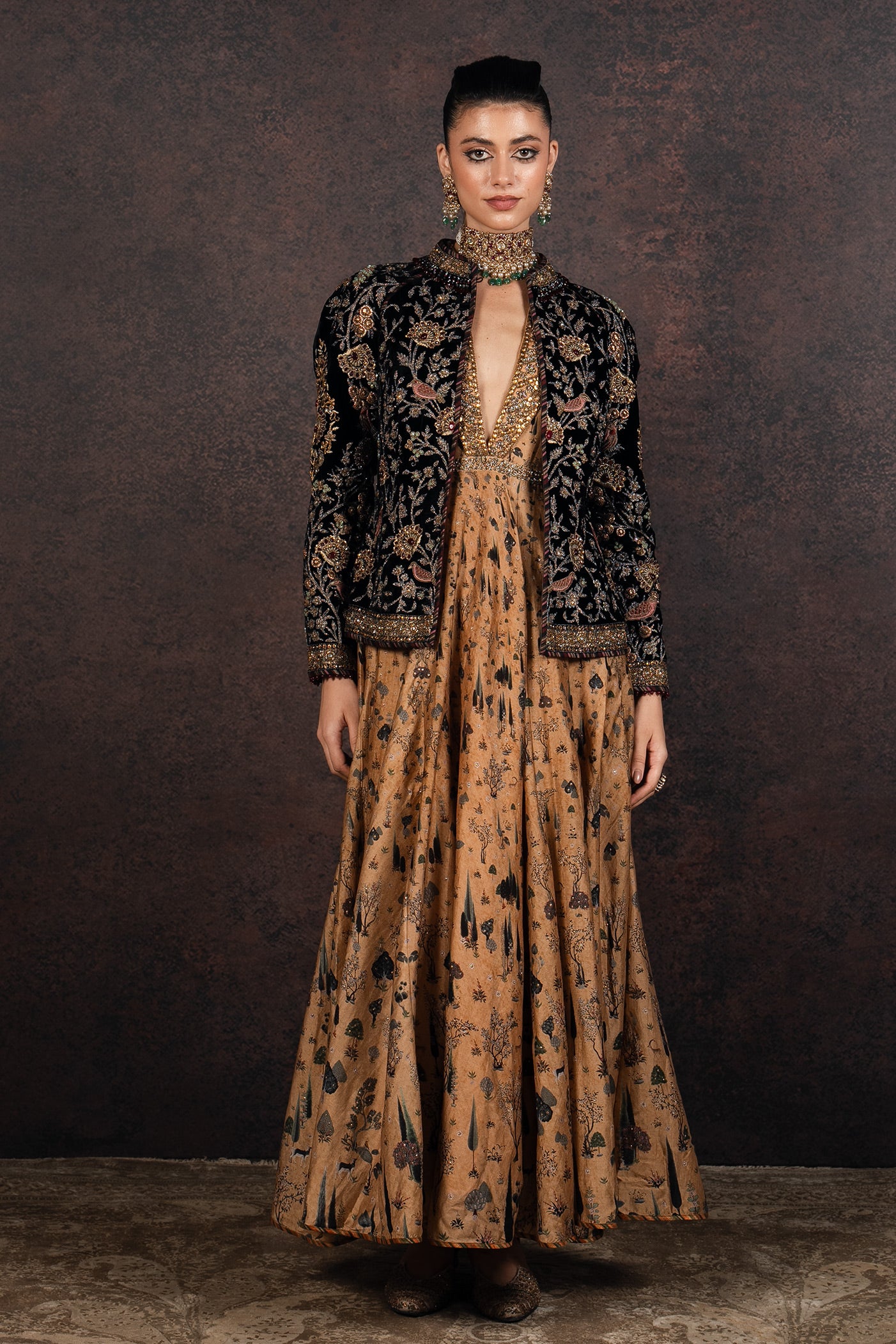 Rich Black Alika Jacket | MURAQQA