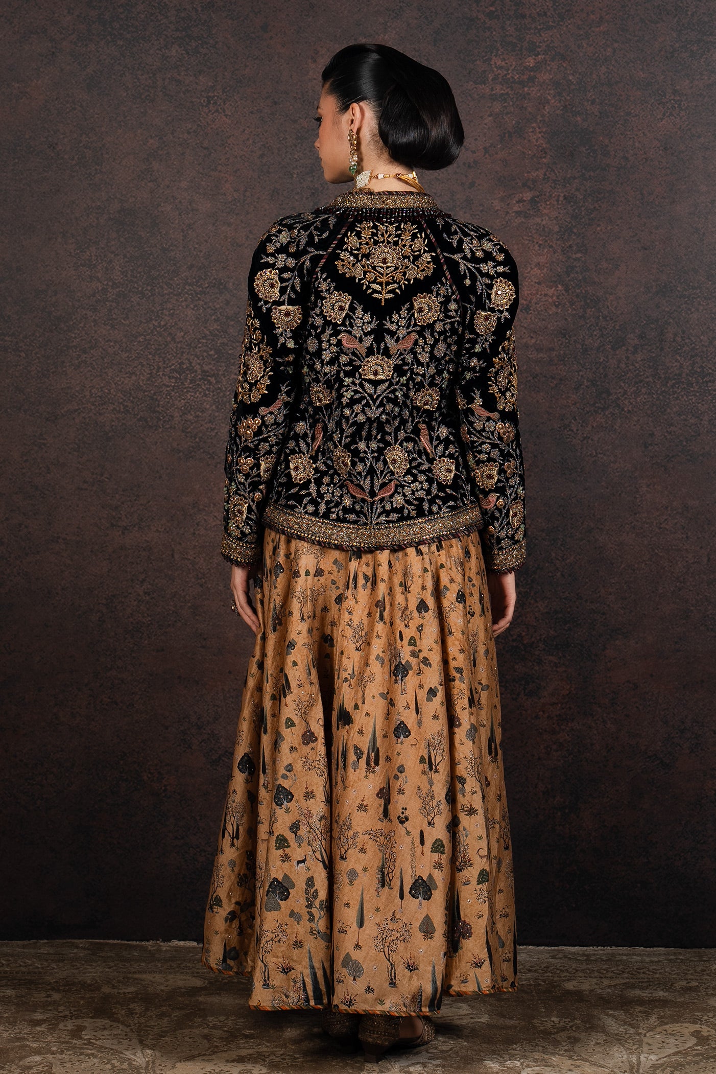 Rich Black Alika Jacket | MURAQQA