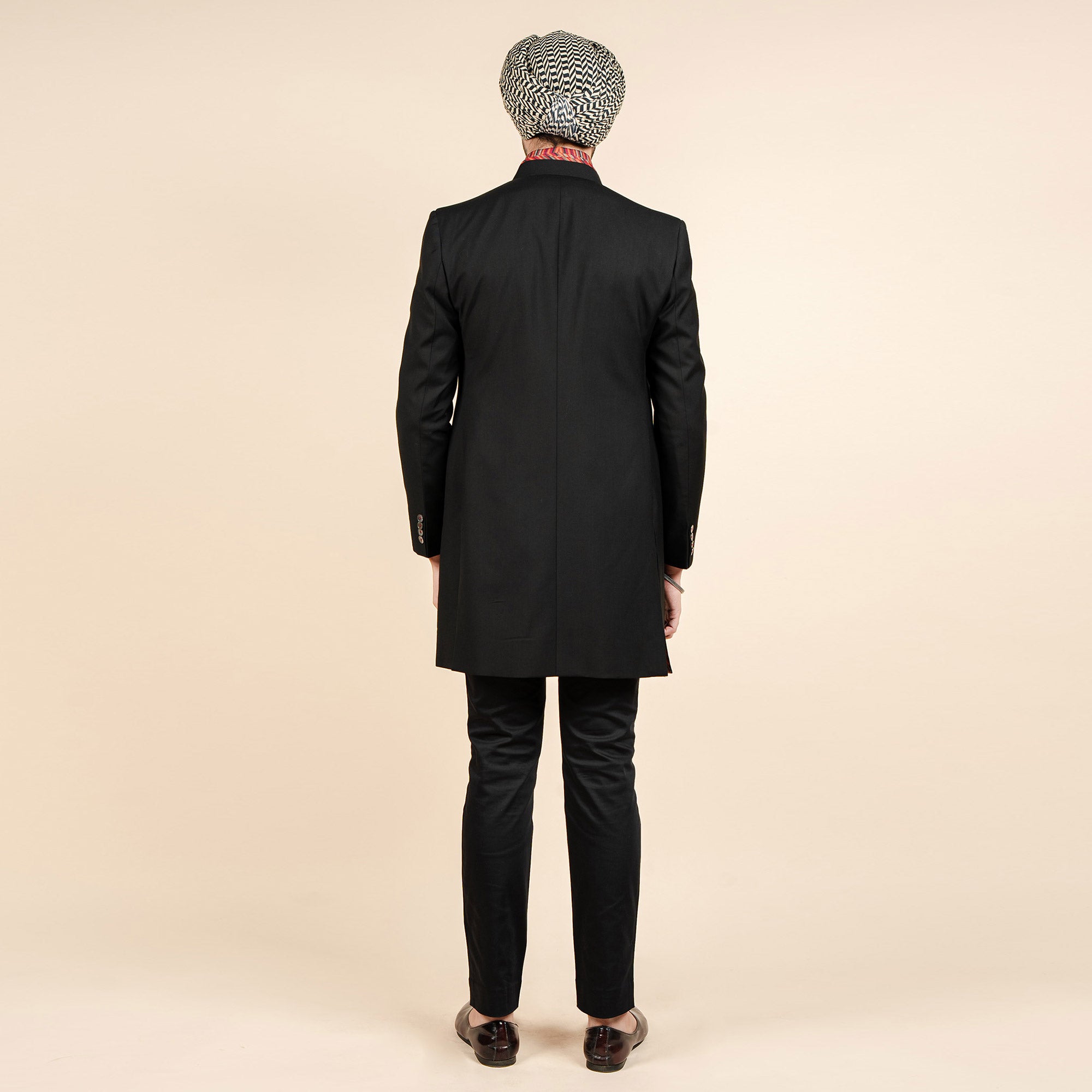 Rich Black Bandhgala | CHAR