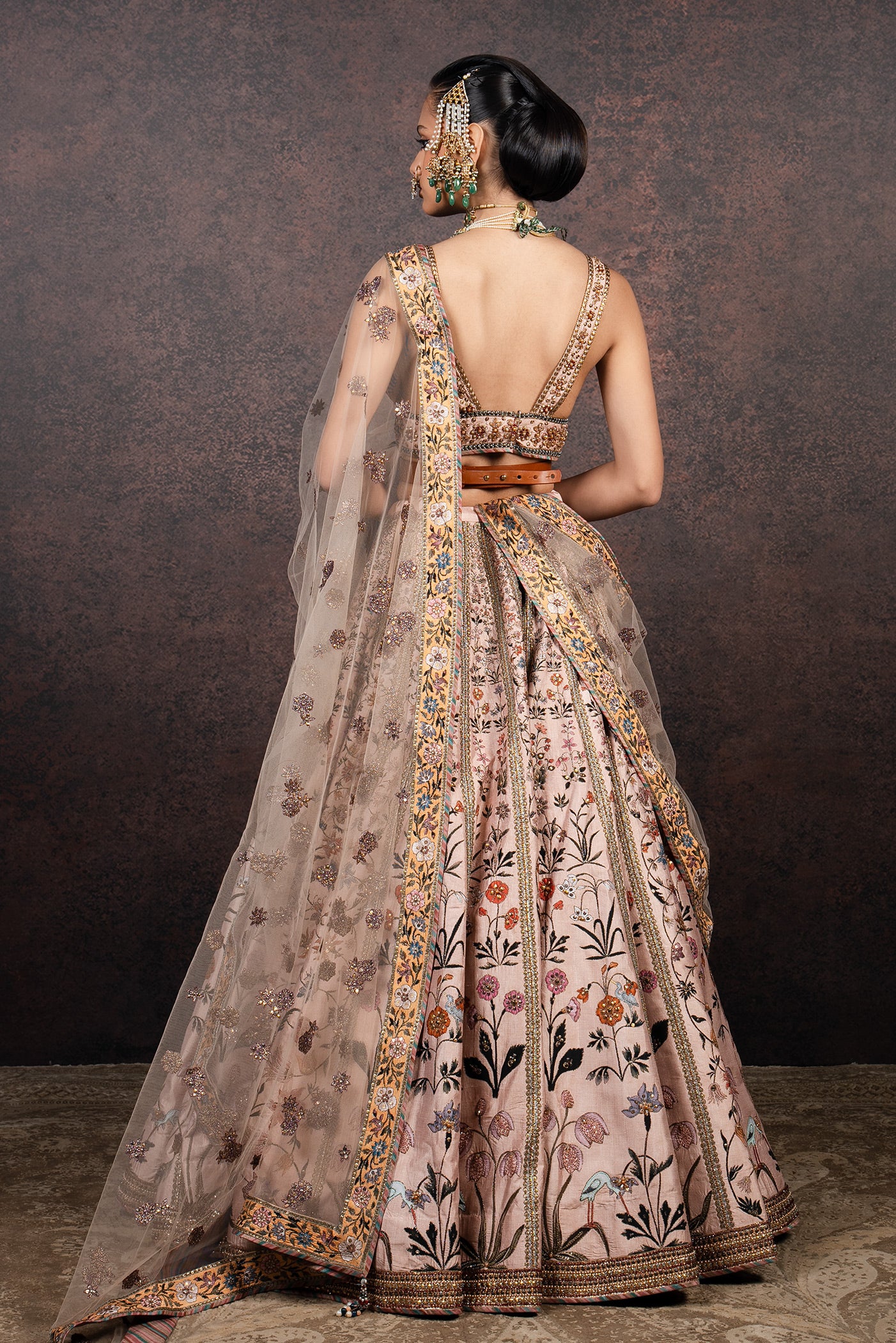 Rose Pink Lehenga Set | MURAQQA