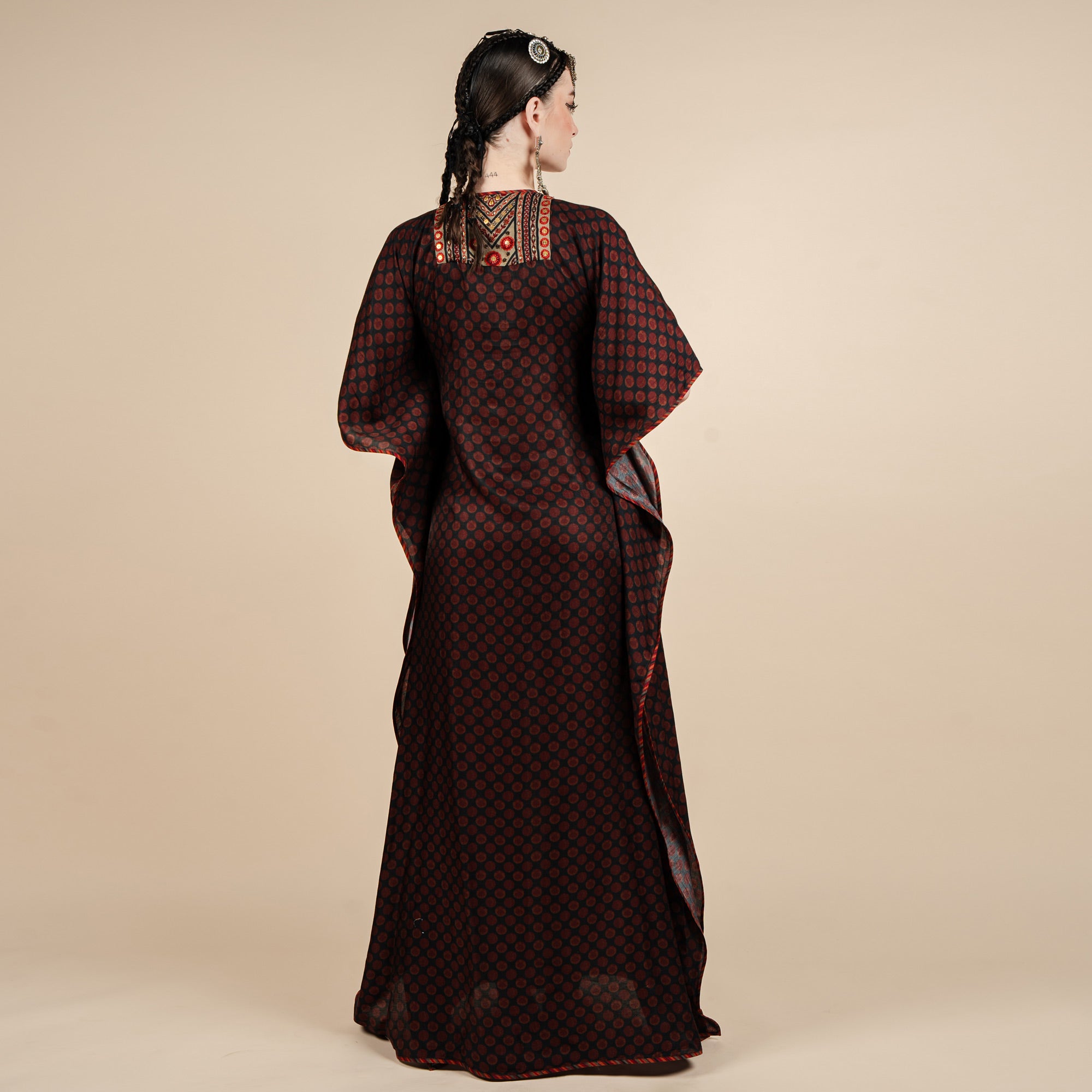 Ruby Red Kaftan | CHAR