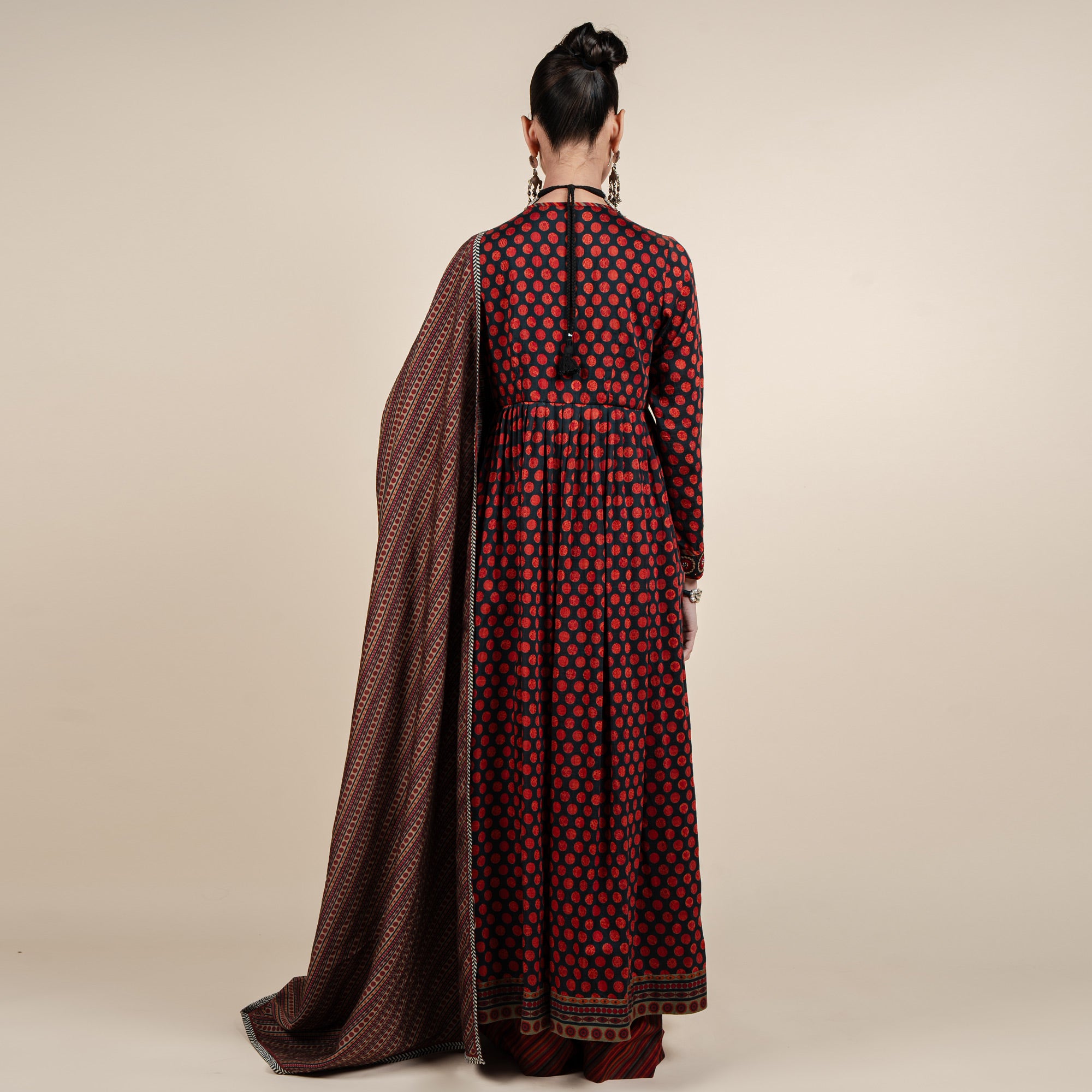 Ruby Red Tunic Set | CHAR