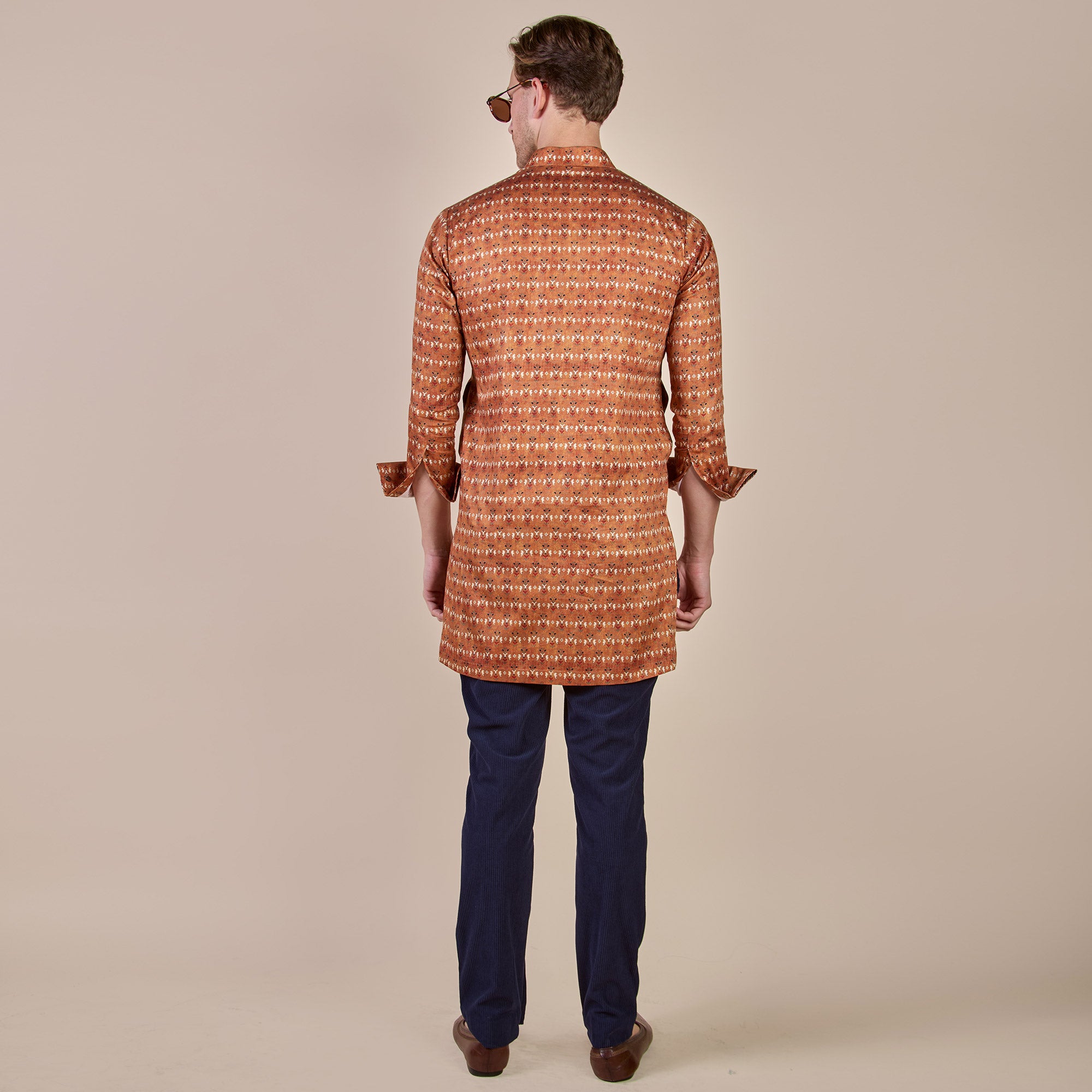 Rust Orange Kurta | CHHĒ