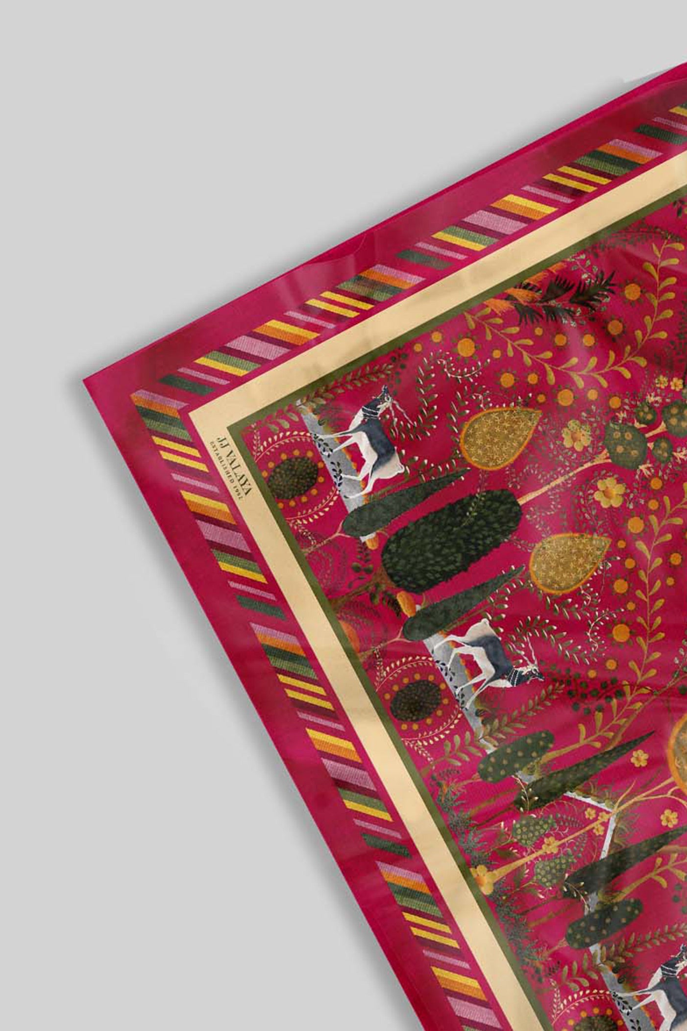 Rose Red Pocket Square