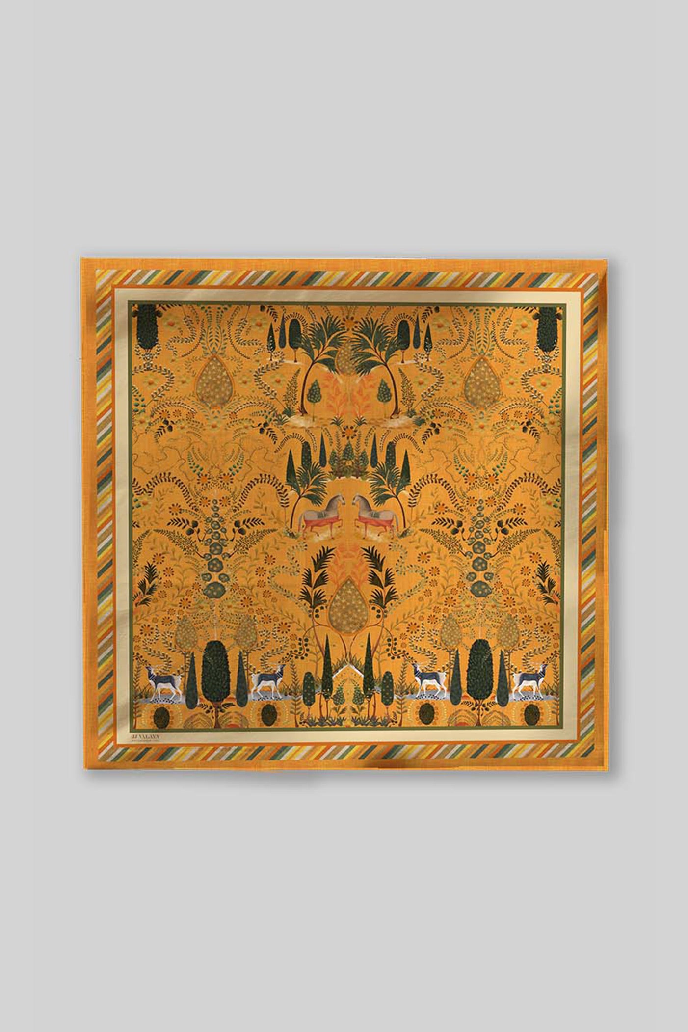 Amber Yellow Pocket Square