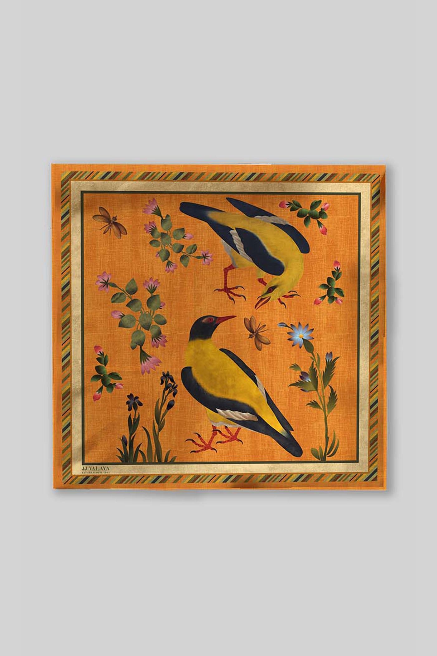 Saffron Orange Pocket Square