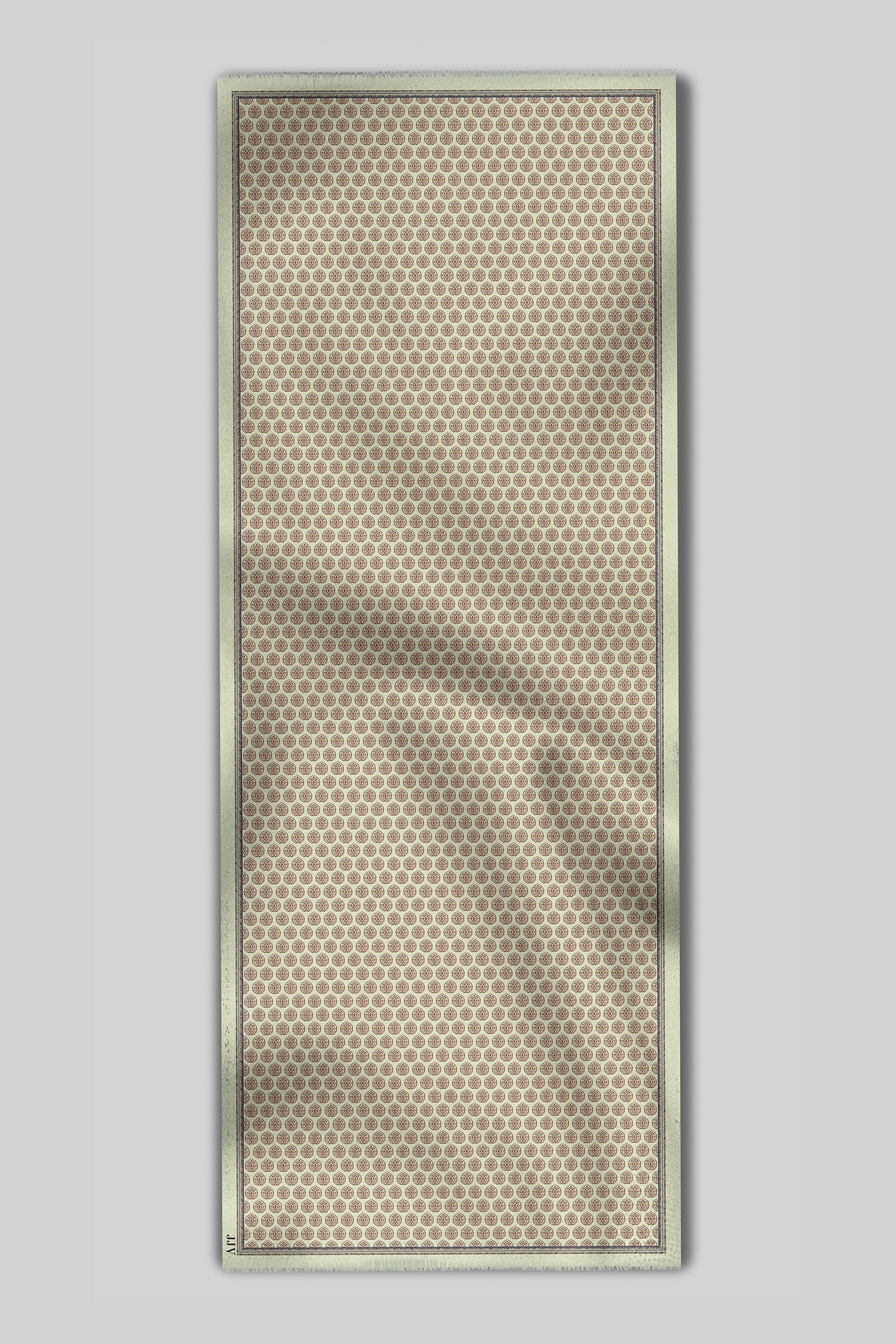 Sage Green Printed Scarf