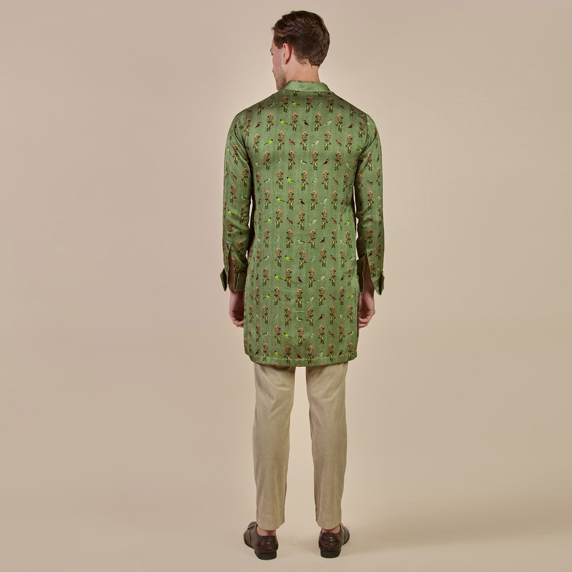 Sap Green Kurta | PANJ