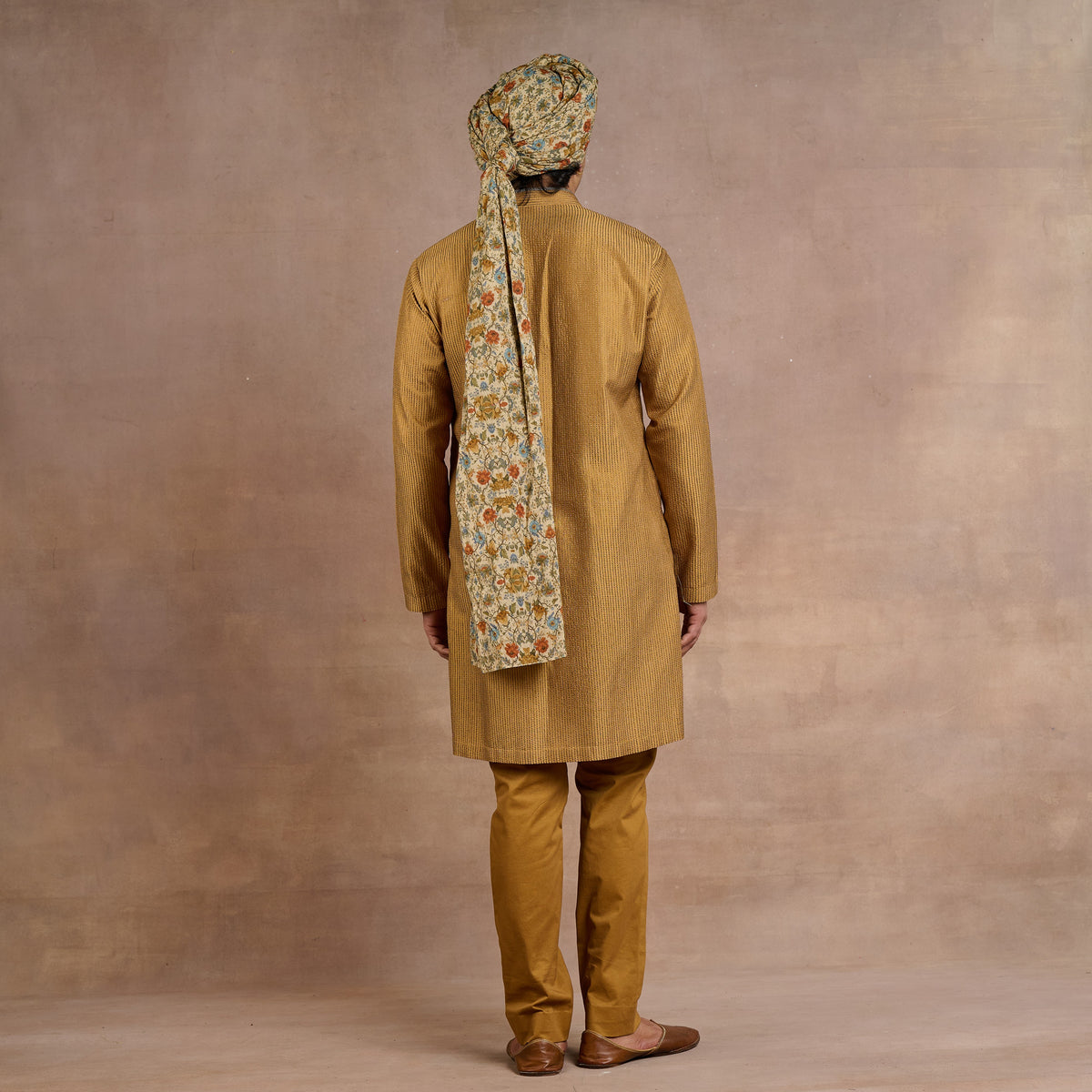 Soft Beige Sherwani Set | Siddi