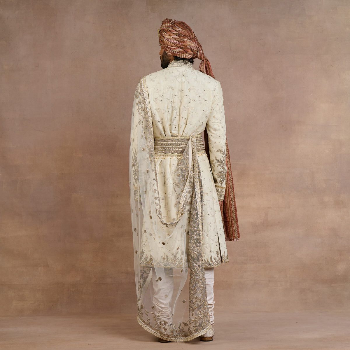 Pearl Ivory Stole | Siddi