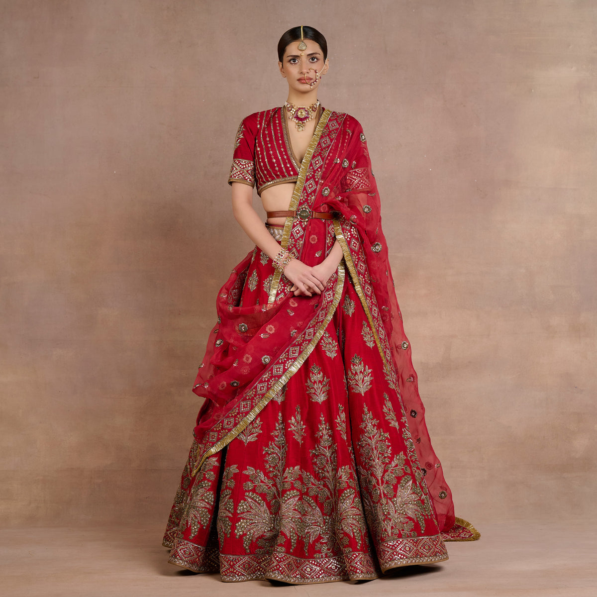 Royal Red Lehenga Set | Siddi