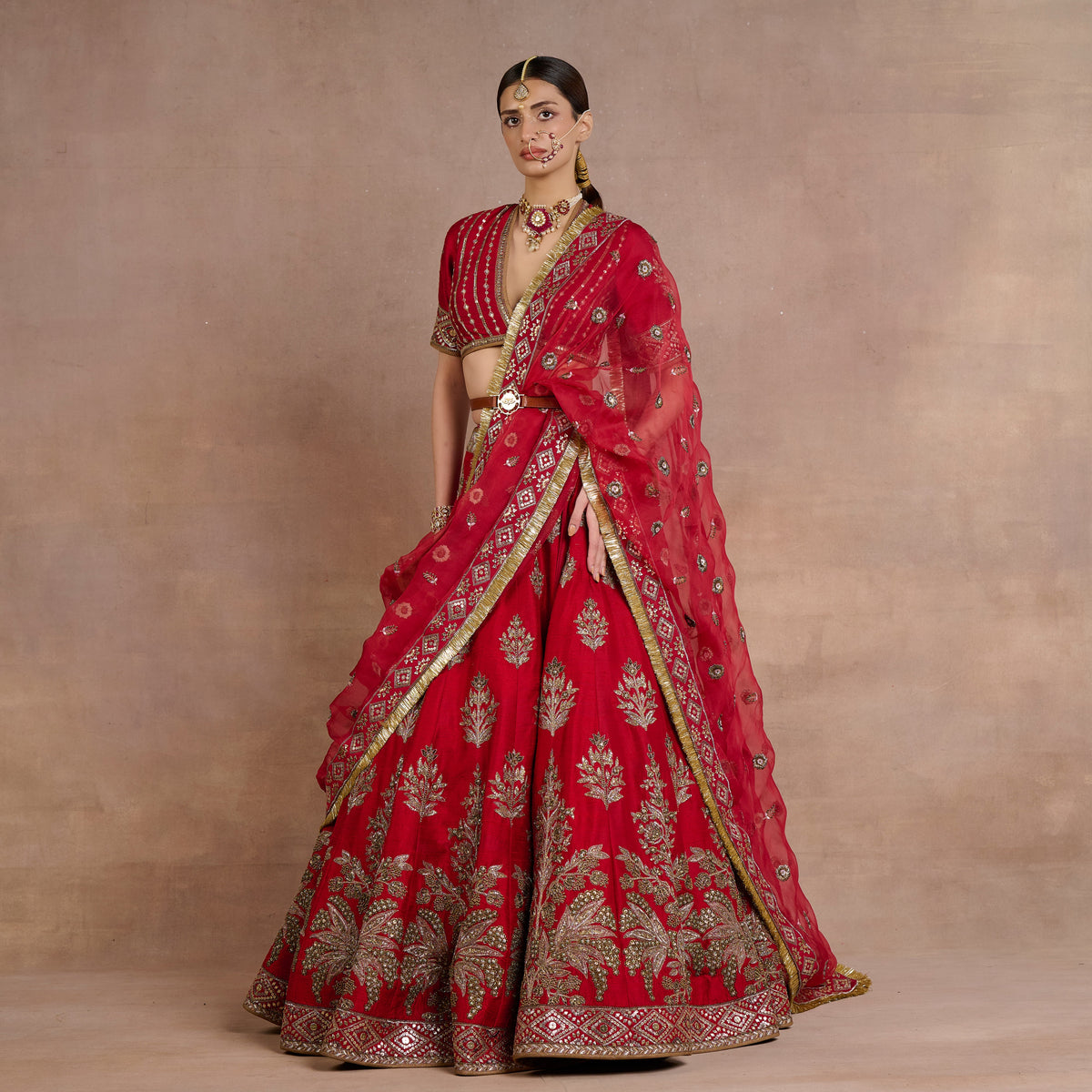 Royal Red Lehenga Set | Siddi