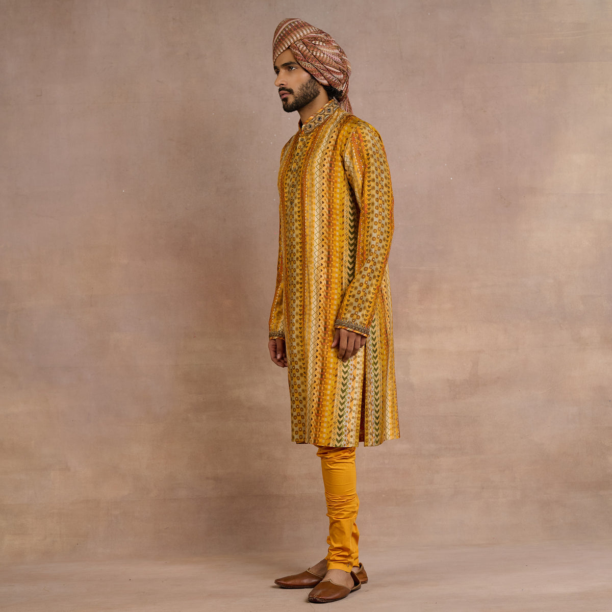 Ochre Yellow Kurta Set | Siddi