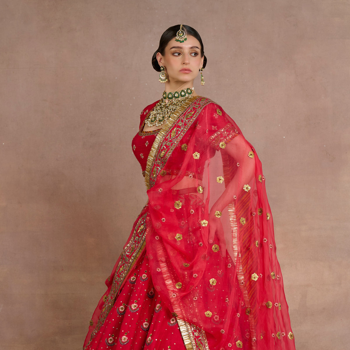 Rust Red Lehenga Set | Siddi