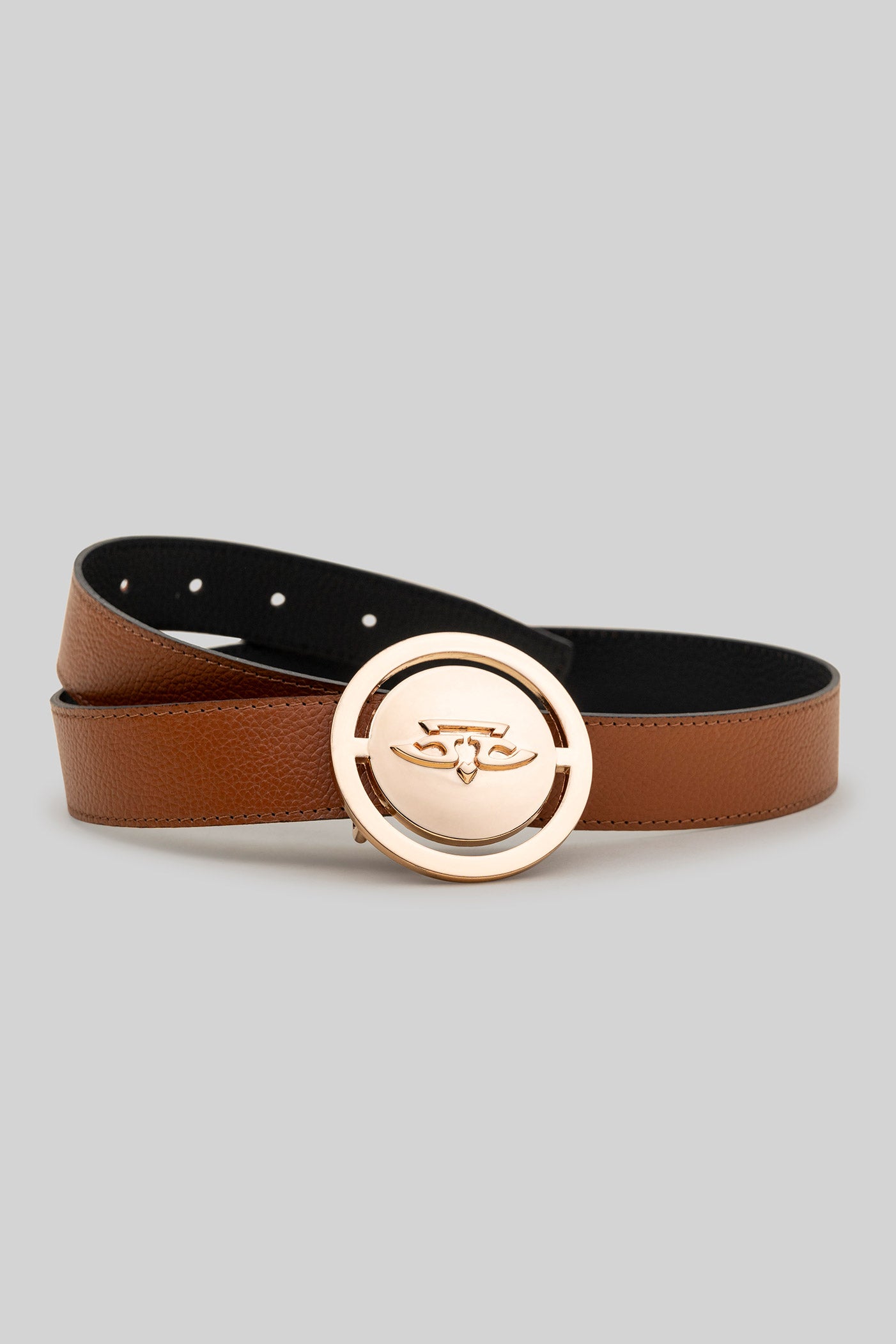 Tan - Black Reversible Belt
