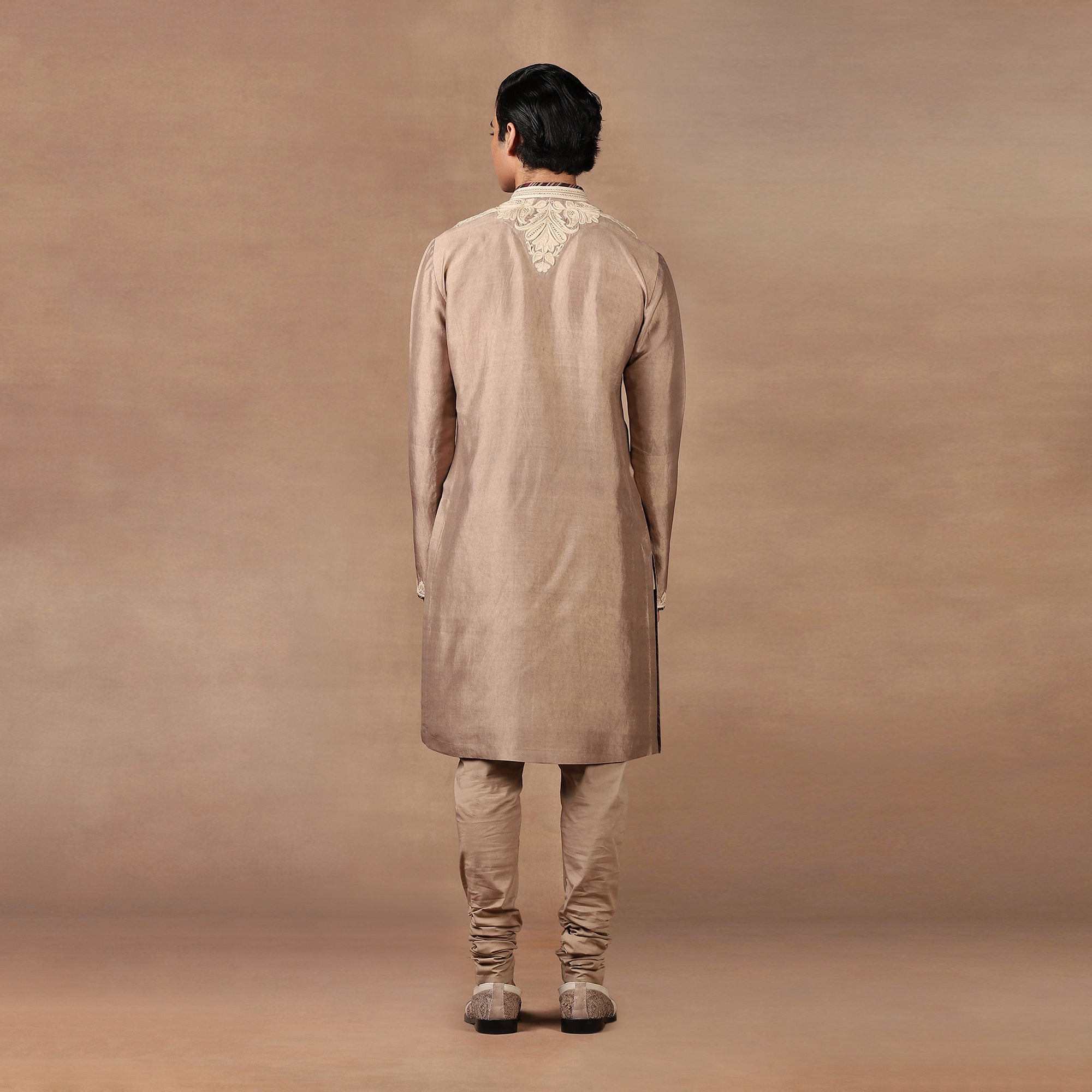 Warm Taupe Kurta Set | MURAQQA