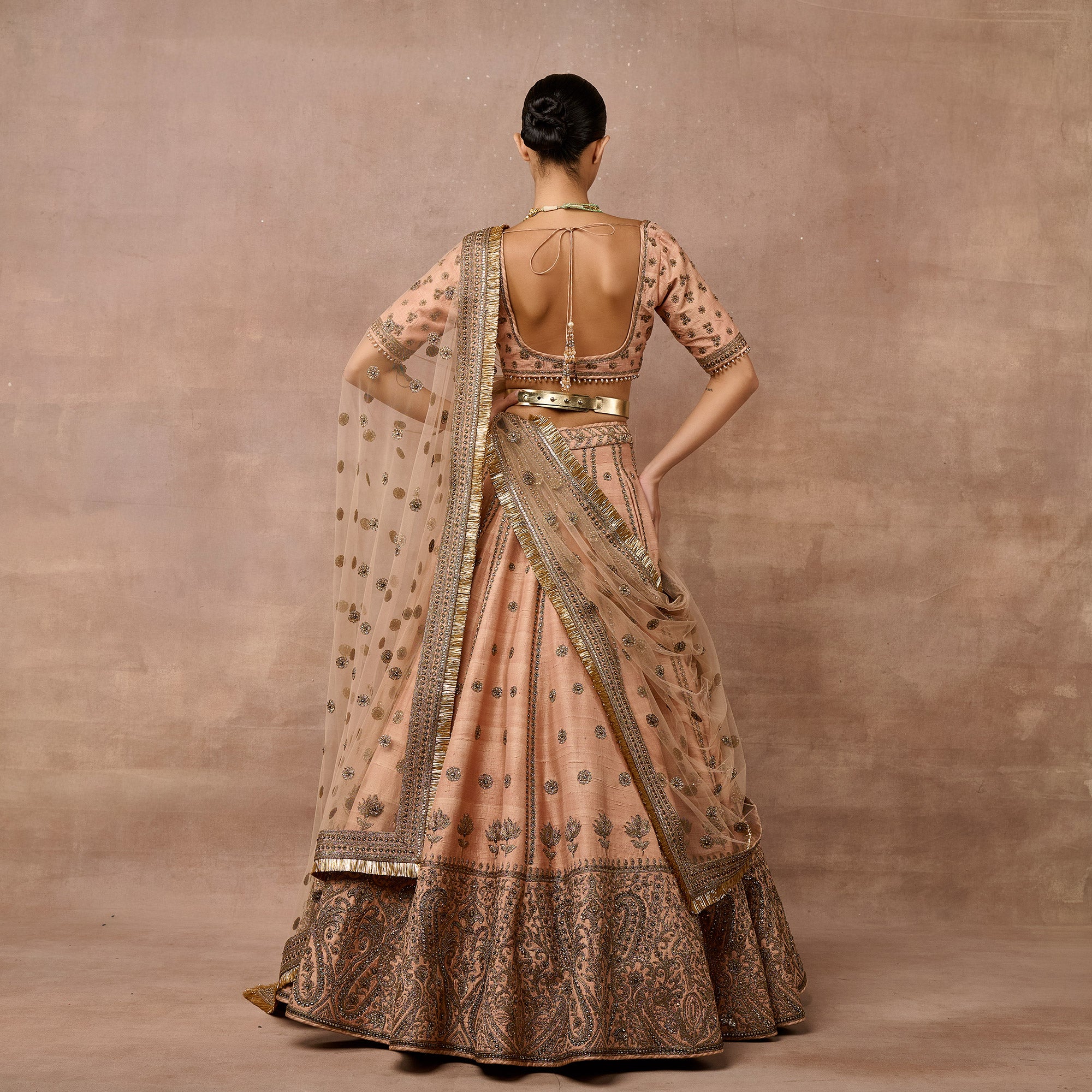 Baby Pink Lehenga Set | EAST