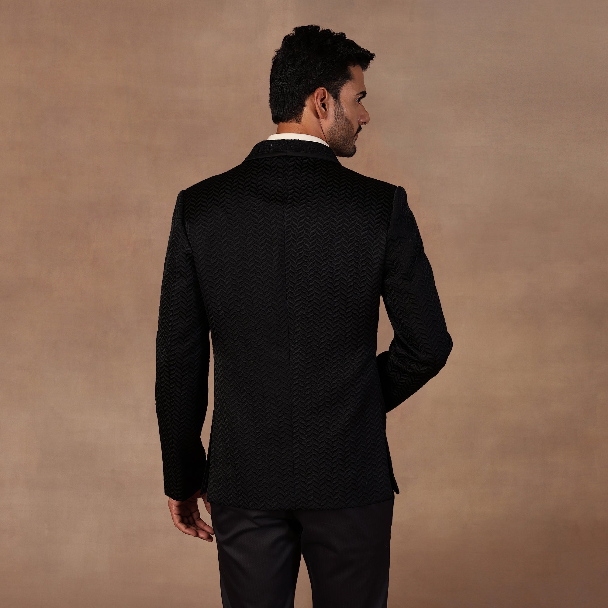 Black Chevron Tuxedo | EAST