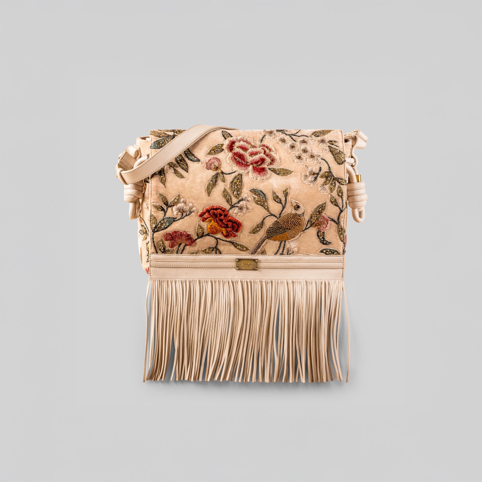 Blush Ivory Oversized Clutch Bag