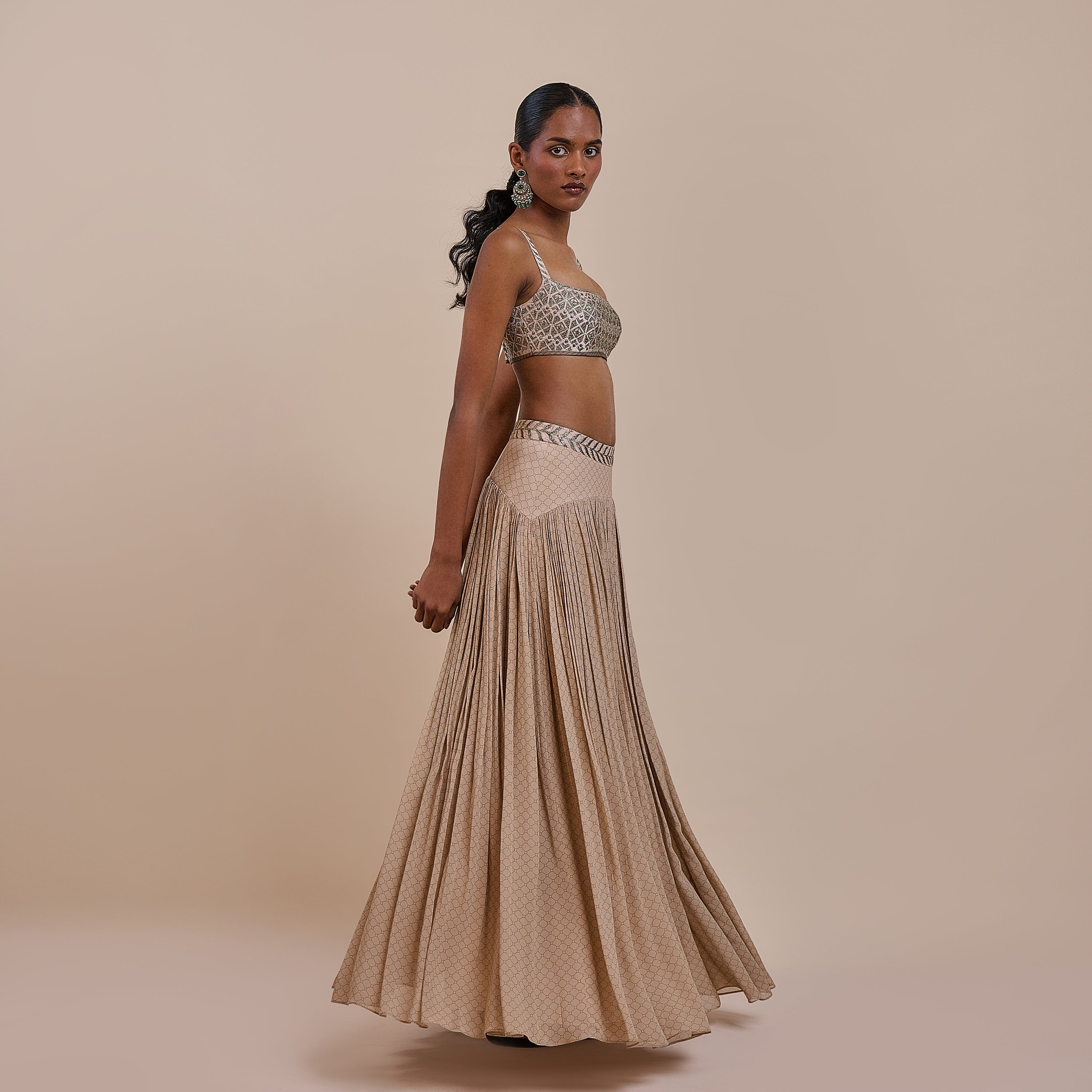 Blush Ivory Skirt Set | ATTH